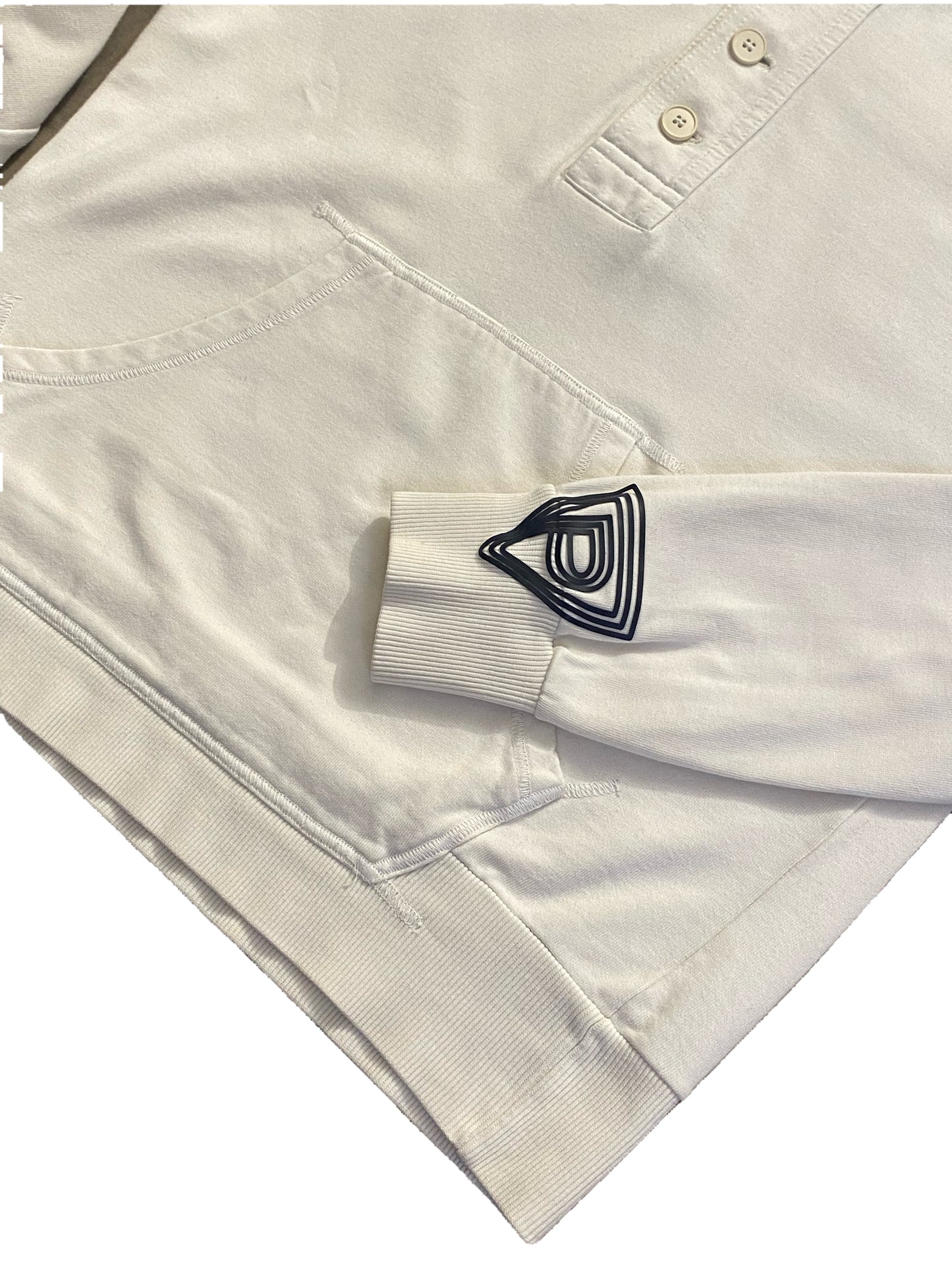 Adidas Polo Tournament Hoodie - Off-White - Medium