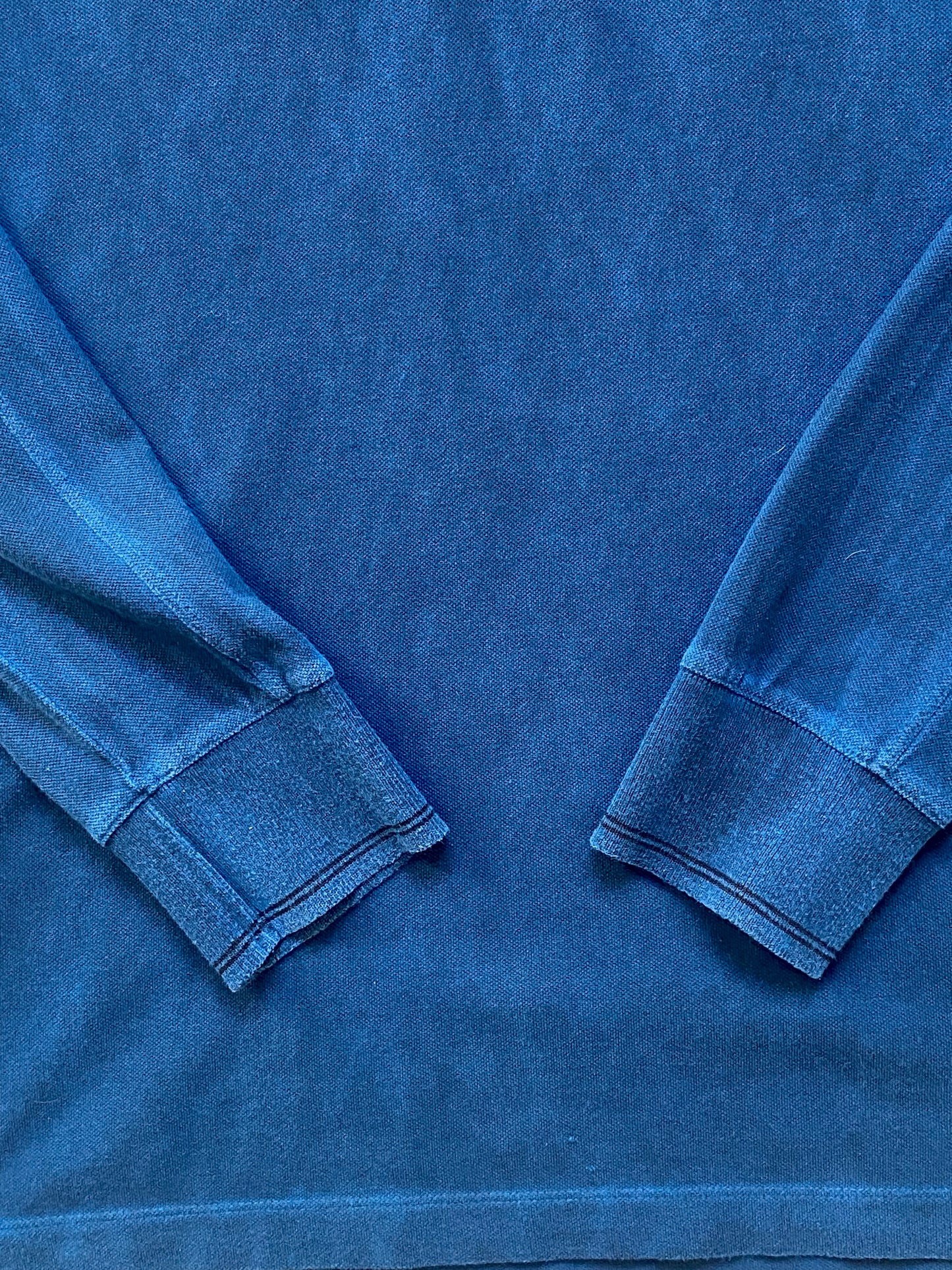 Stone Island Pique l/S Polo - Azul - Small