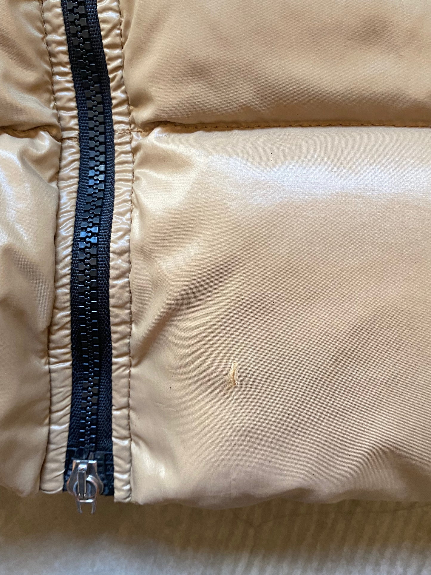 Monclera Apliquéd Quilted Shell Down Jacket - Brown - Small (2)