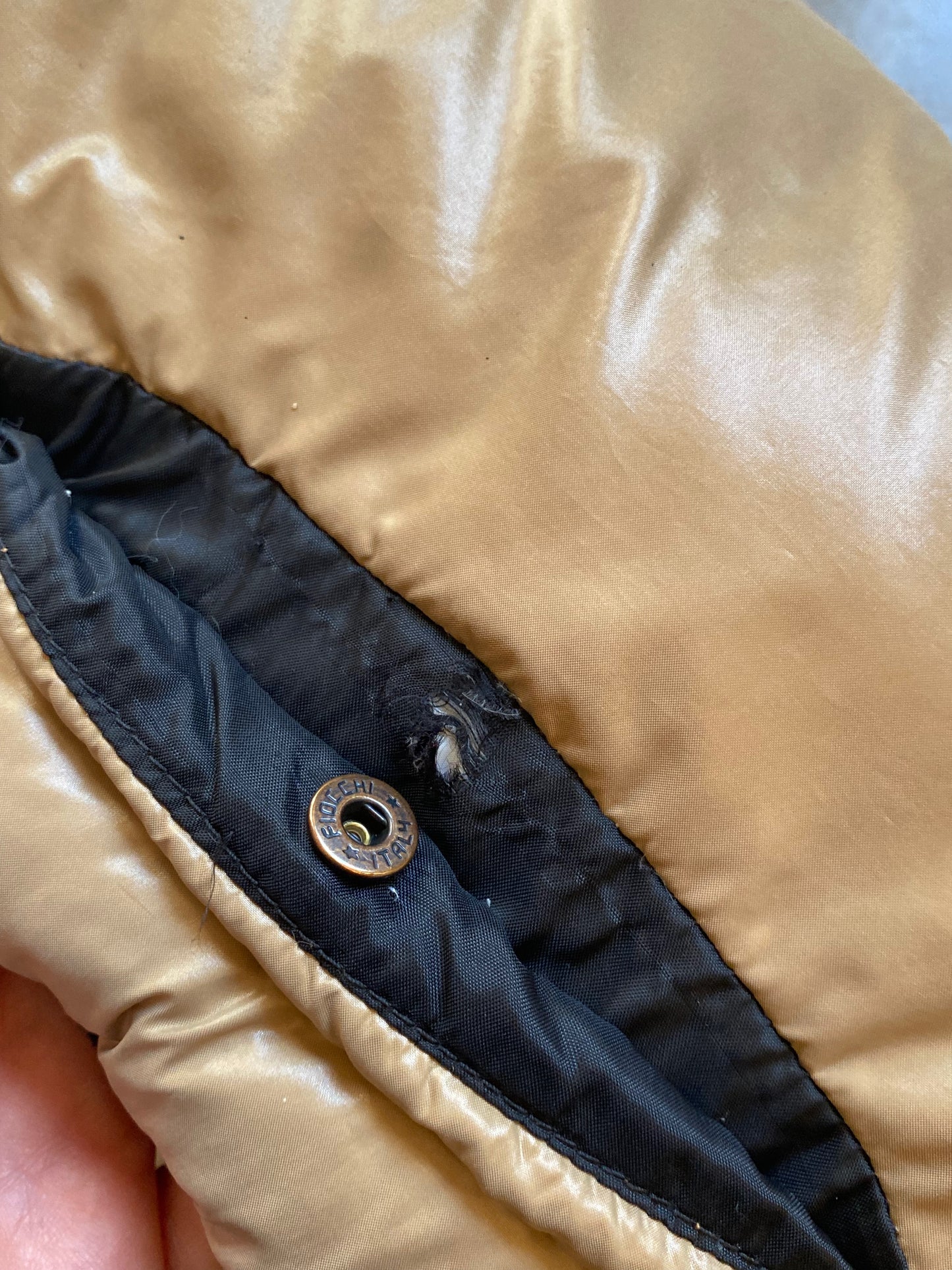 Monclera Apliquéd Quilted Shell Down Jacket - Brown - Small (2)