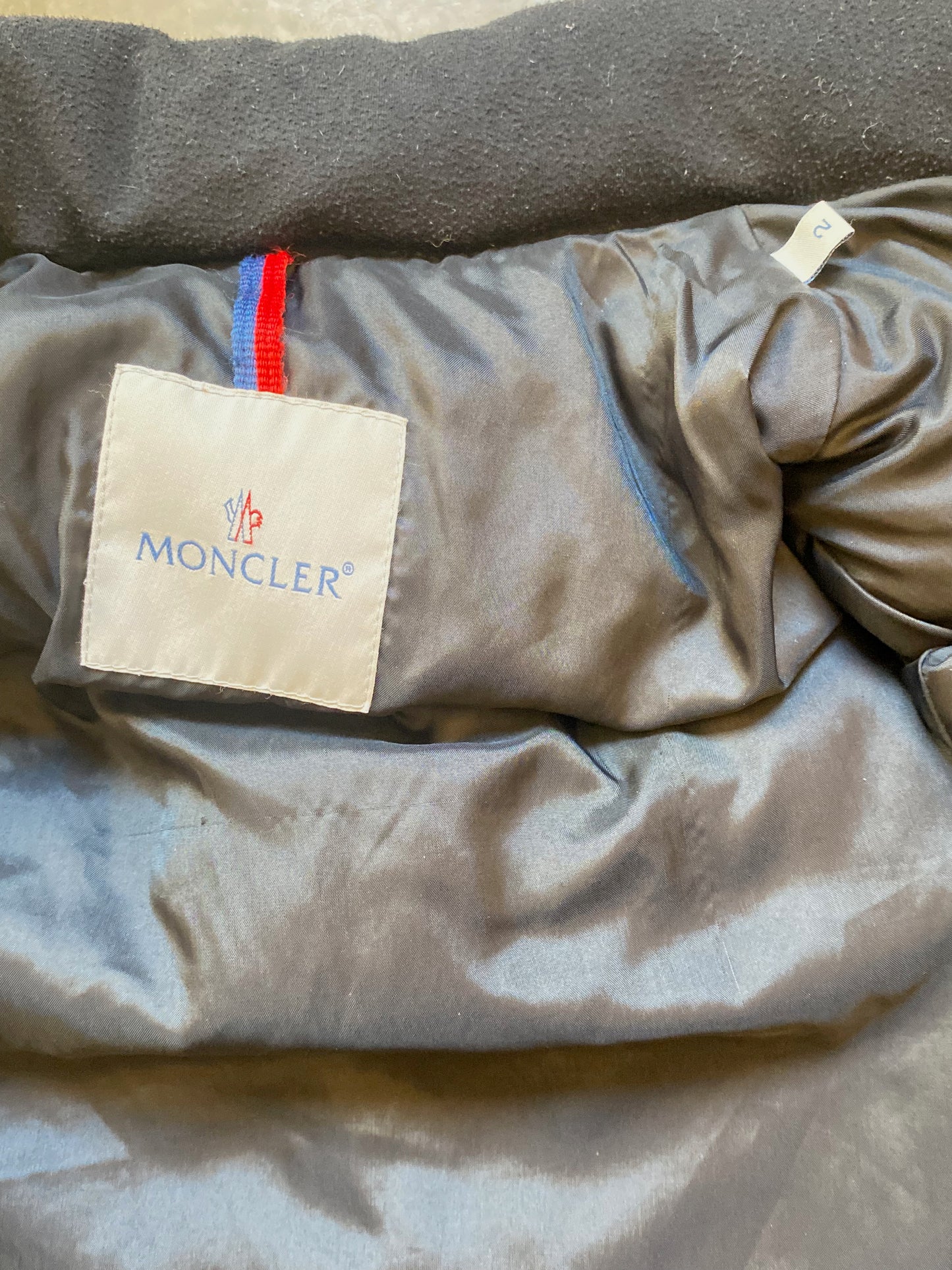Monclera Apliquéd Quilted Shell Down Jacket - Brown - Small (2)