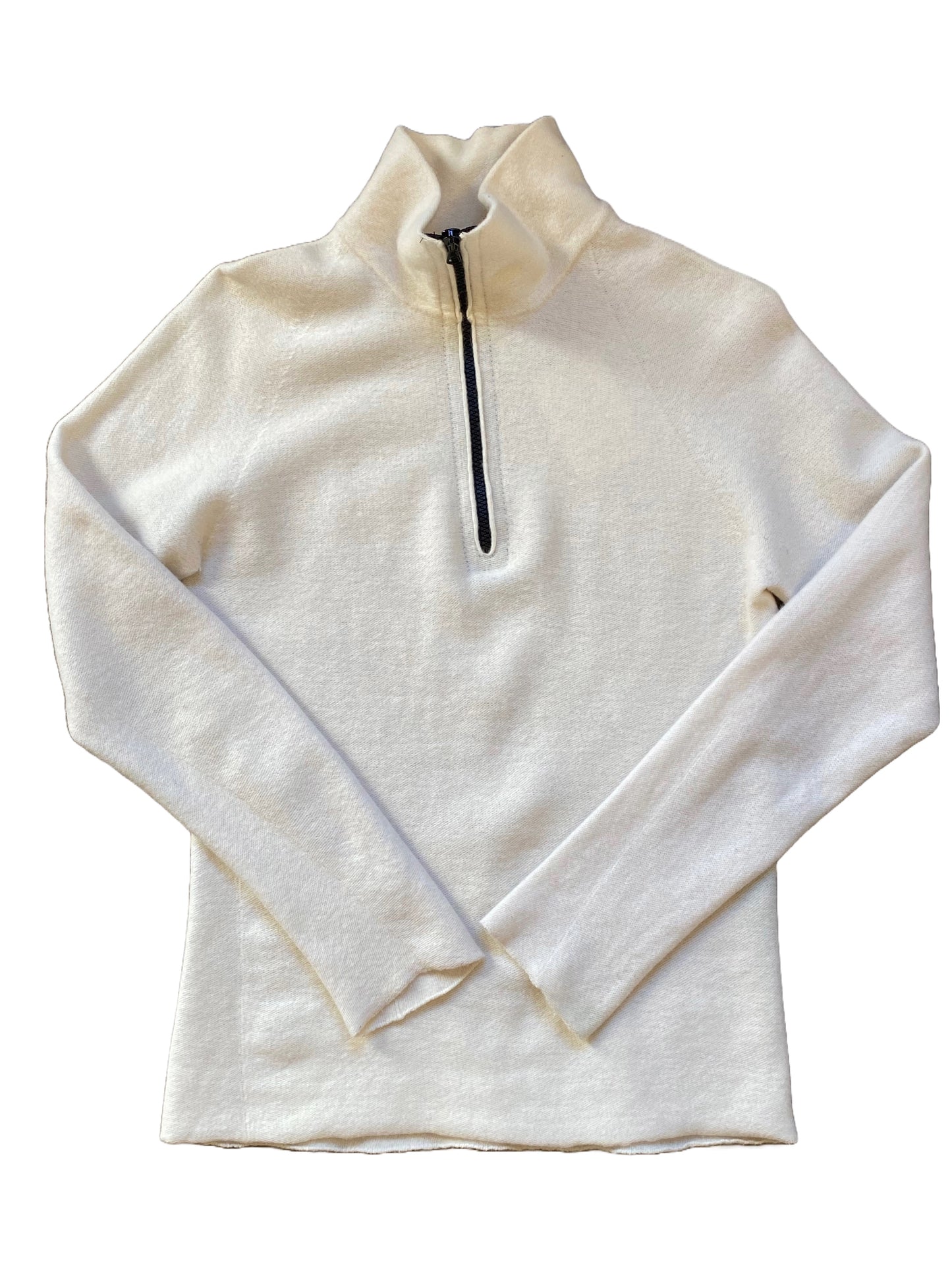 Stone Island Wool Half Zip Jumper - Beige - Small