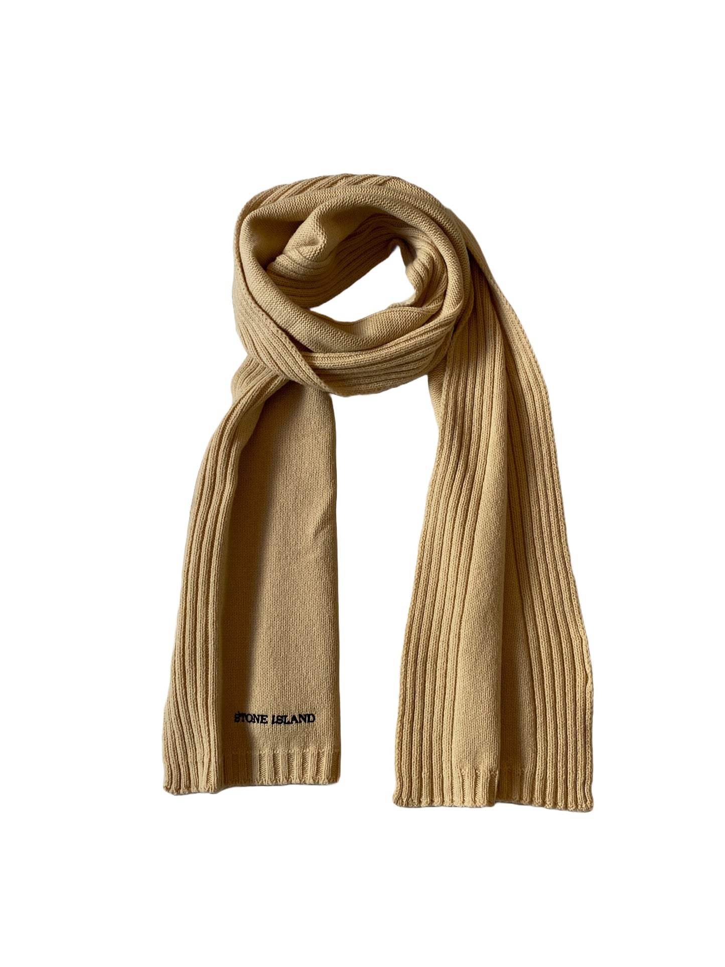 Stone Island Wool Scarf - Beige