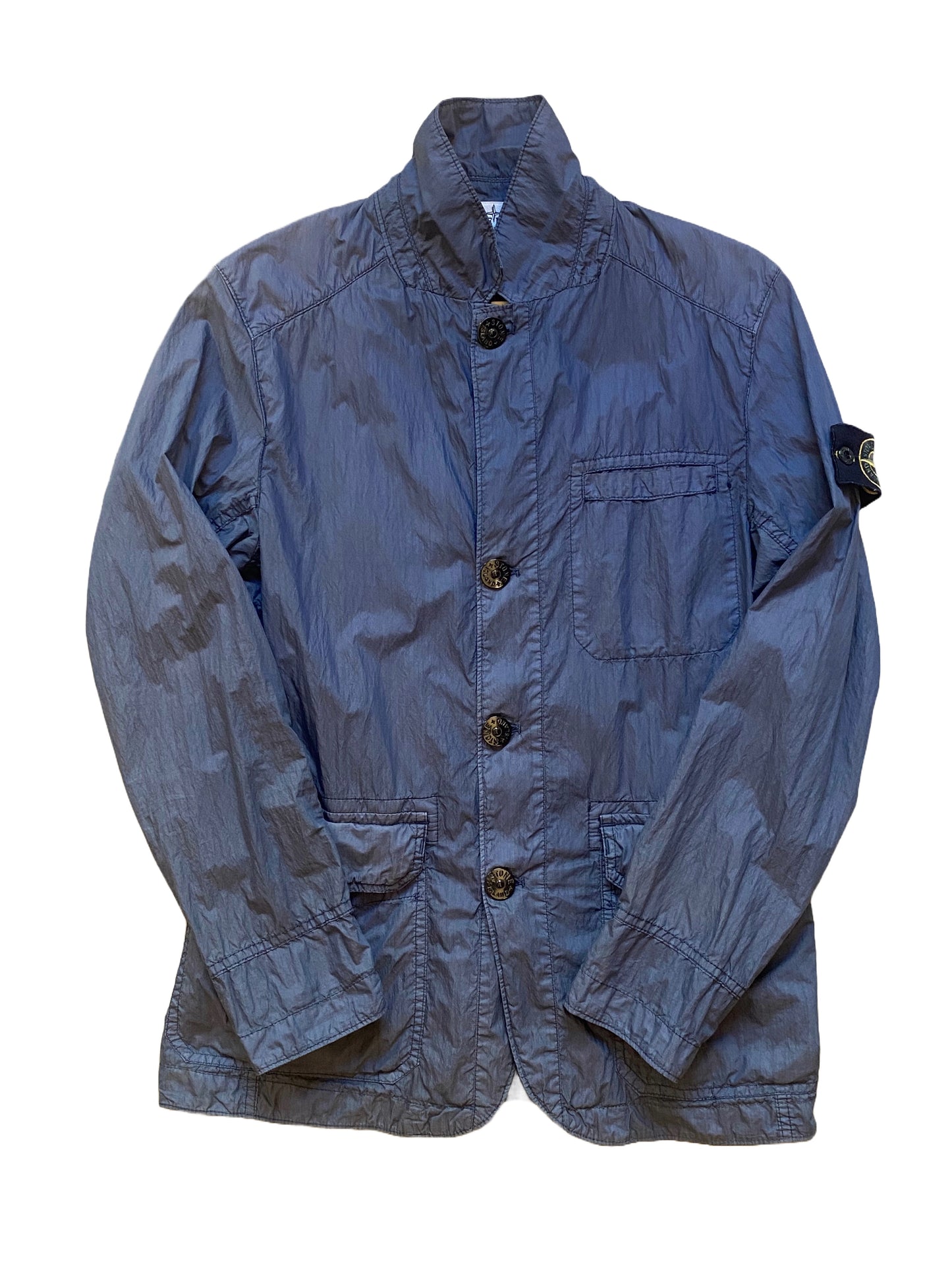 Stone Island S/S 2013 Mussola Watro Jacket - Blue - Small