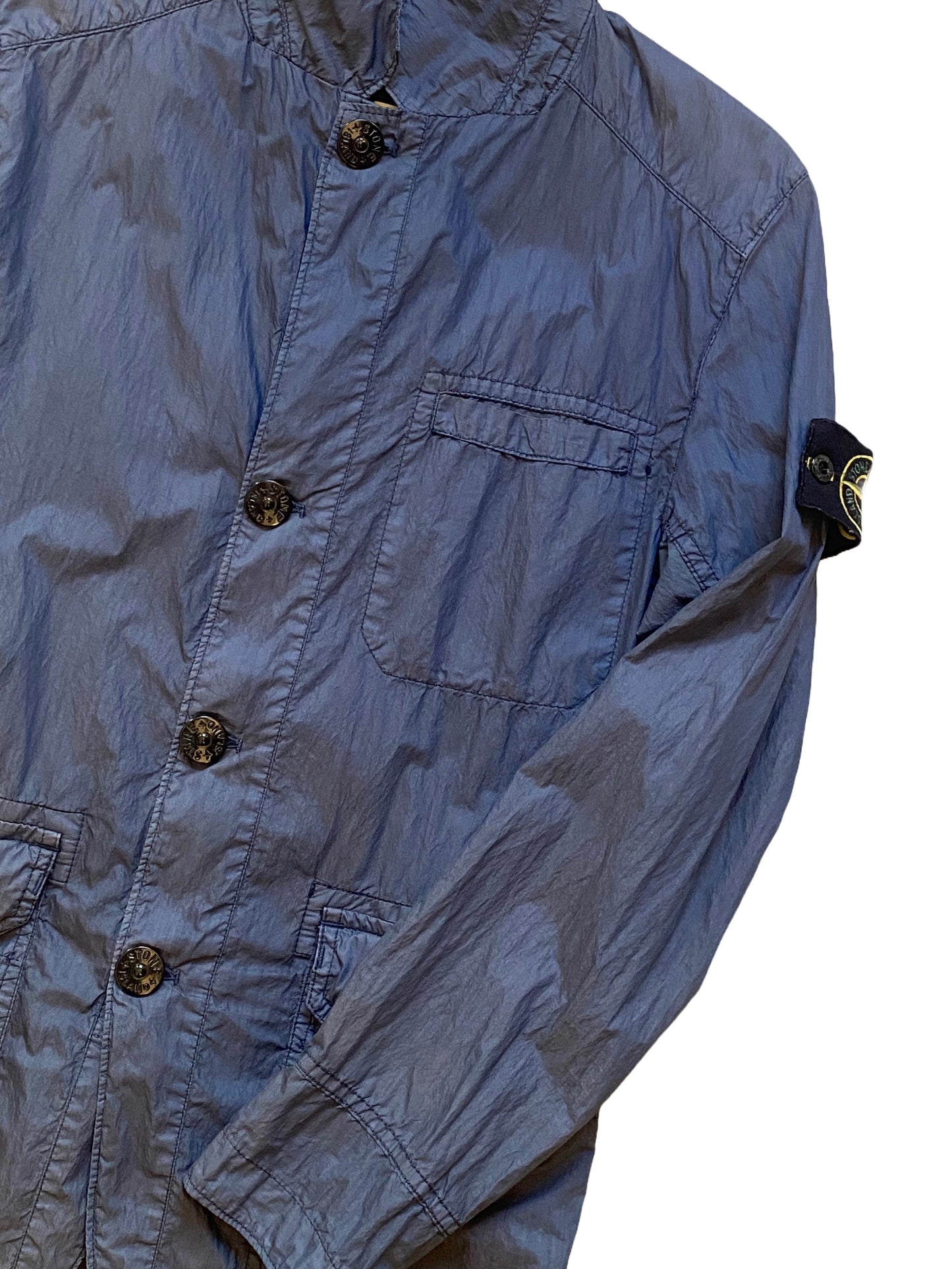 Stone Island S/S 2013 Mussola Watro Jacket - Blue - Small
