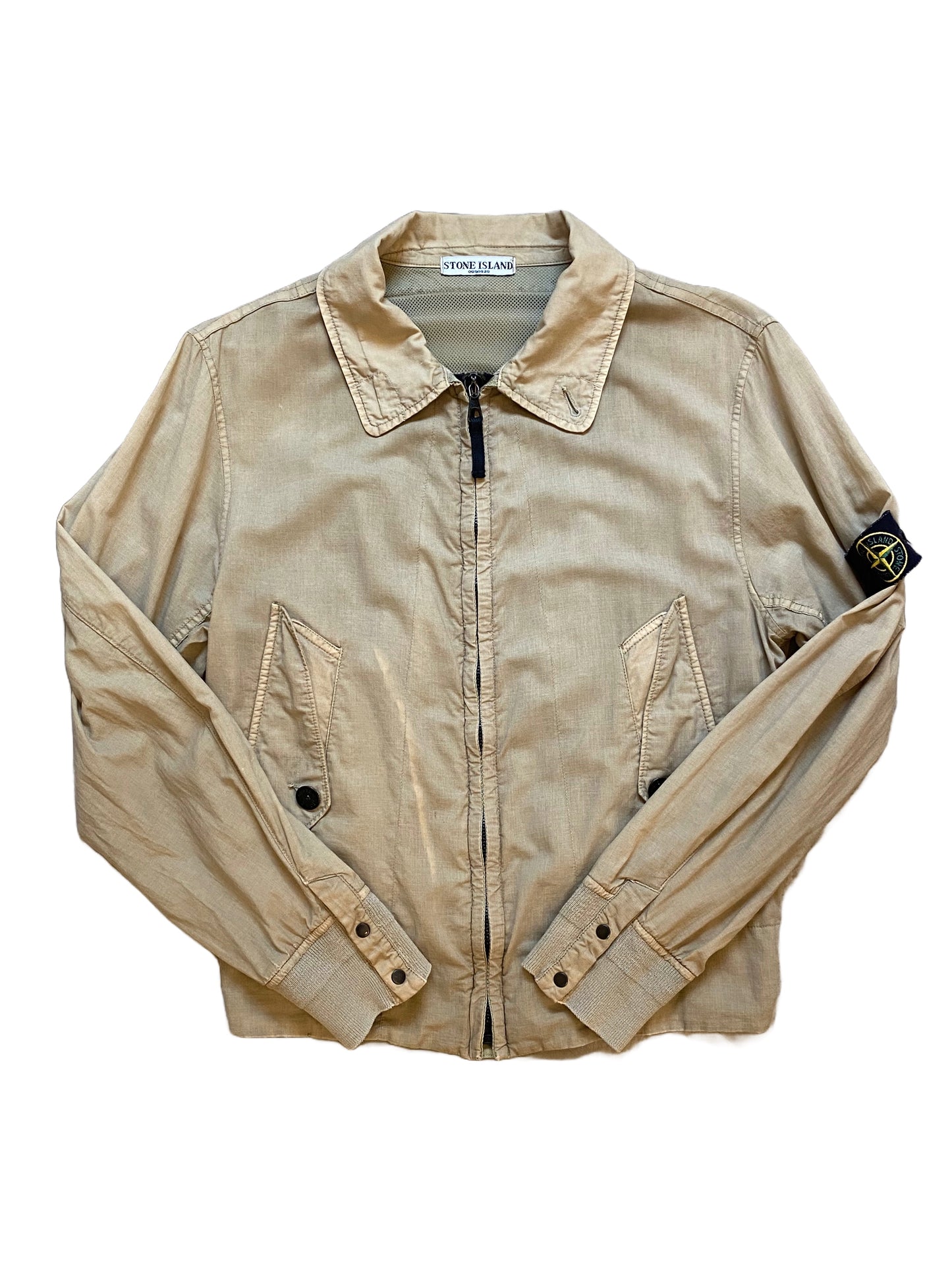 Stone Island Light Jacket - Beige - Medium