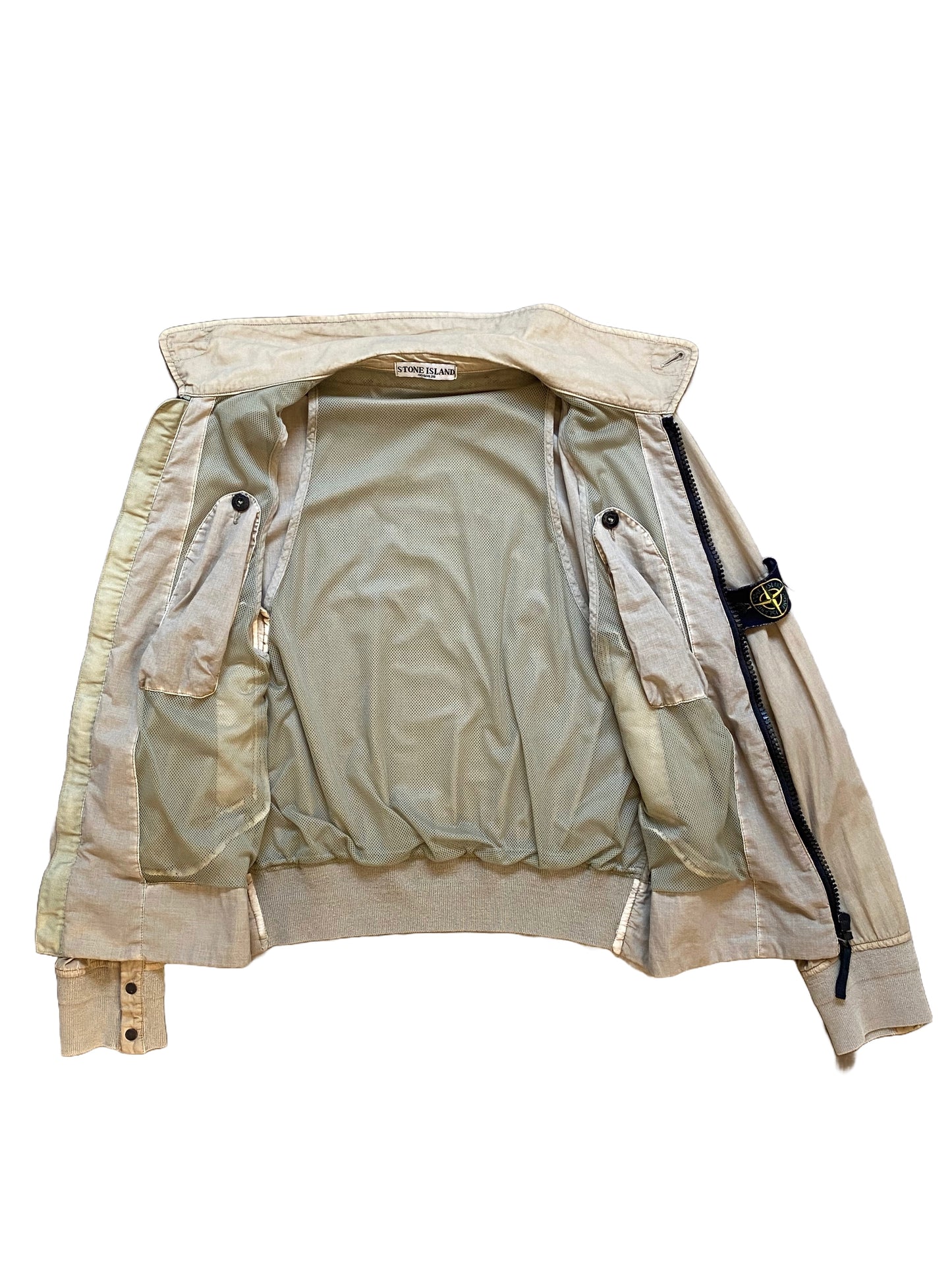 Stone Island Light Jacket - Beige - Medium