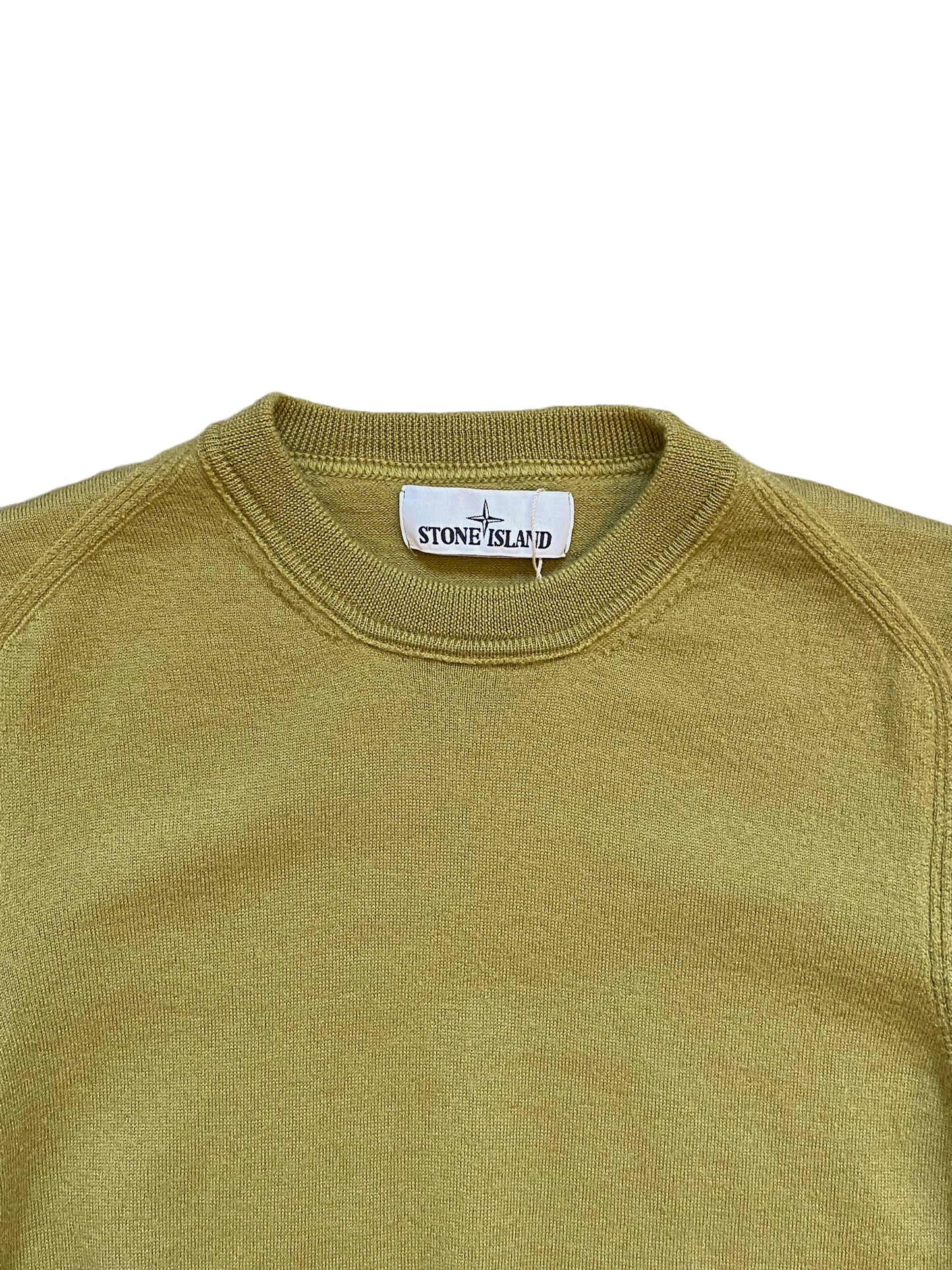 Stone Island Wool Sweater - Mustard - Small