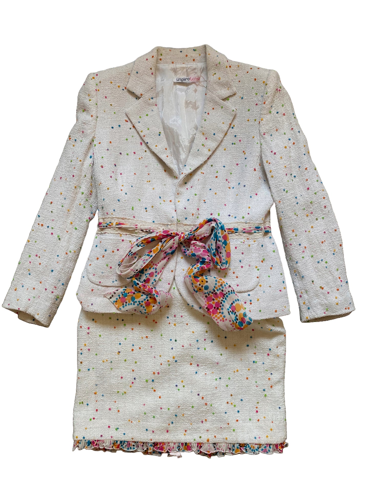 Ungaro Fucsia Two Pieces Set - Beige - Medium