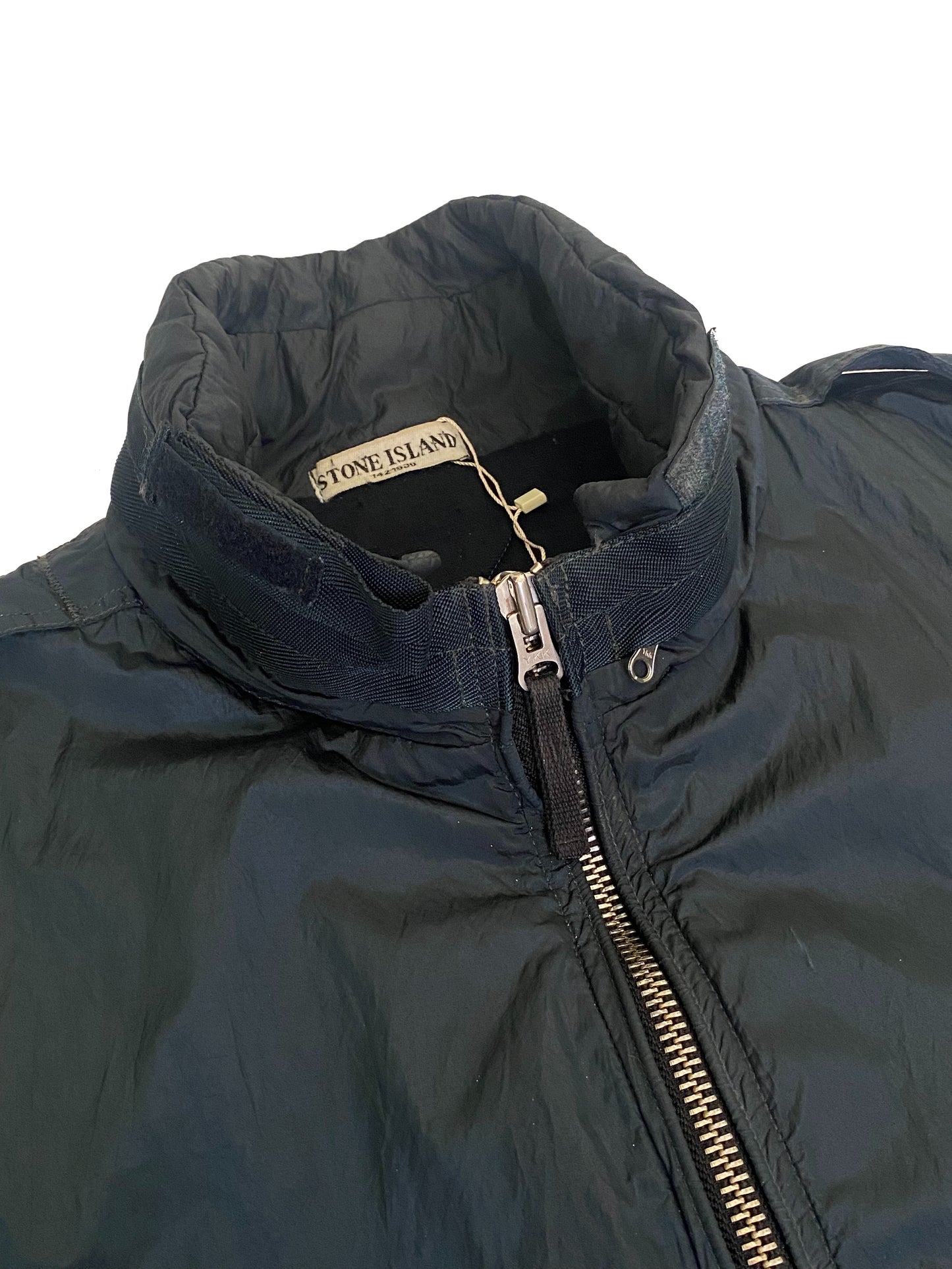 Stone Island Logo Patch Light Bomber Jacket - Dark Green - Extra Large