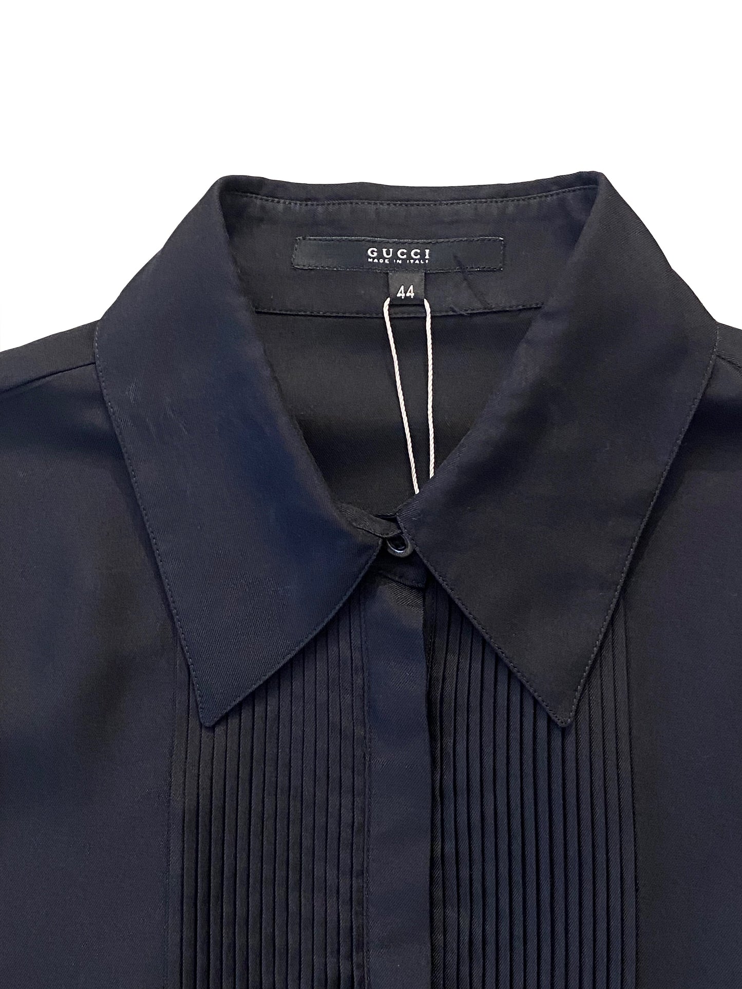 Gucci Silk Shirt - Black - Medium