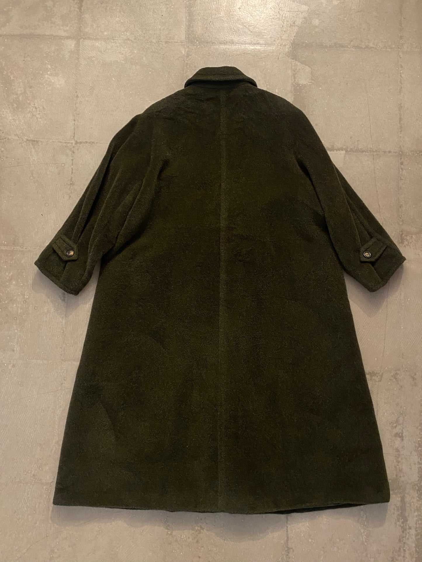 Max Mara Maxi Coat - Green - Large