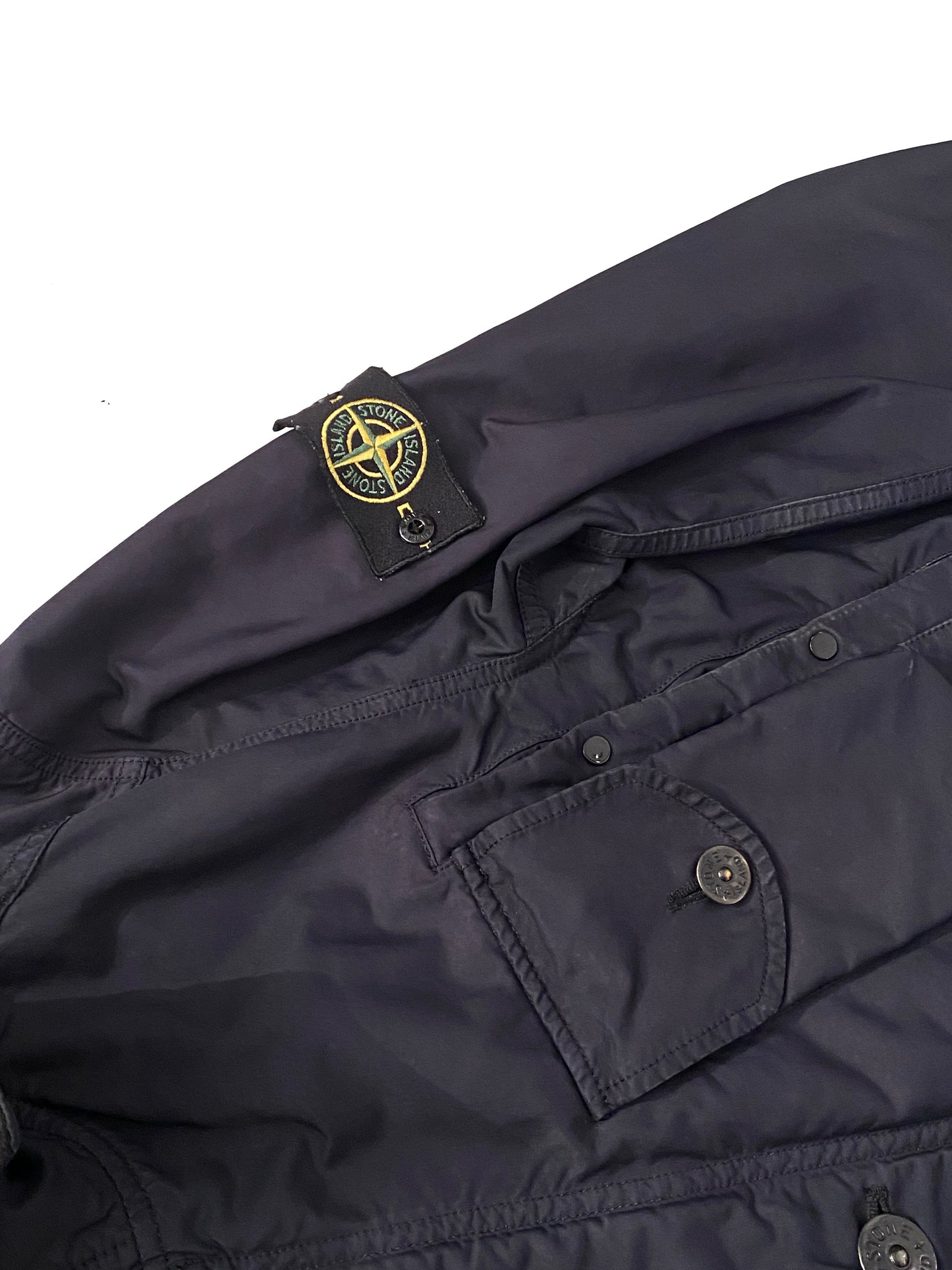 Stone Island A/W 2010 Long Jacket - Navy Blue - Medium