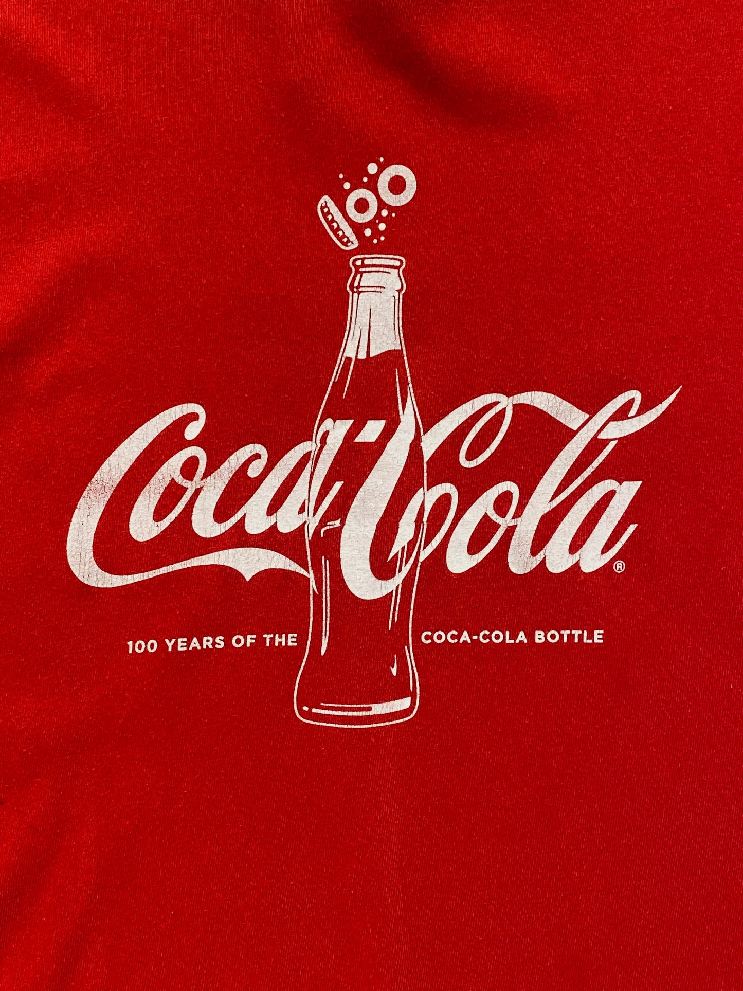 Coca- Cola Vintage T-Shirt - Red - Small