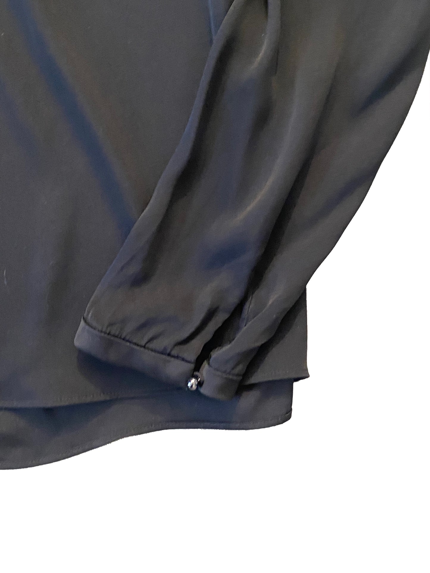 Hugo Boss Silk Shirt - Black - Medium