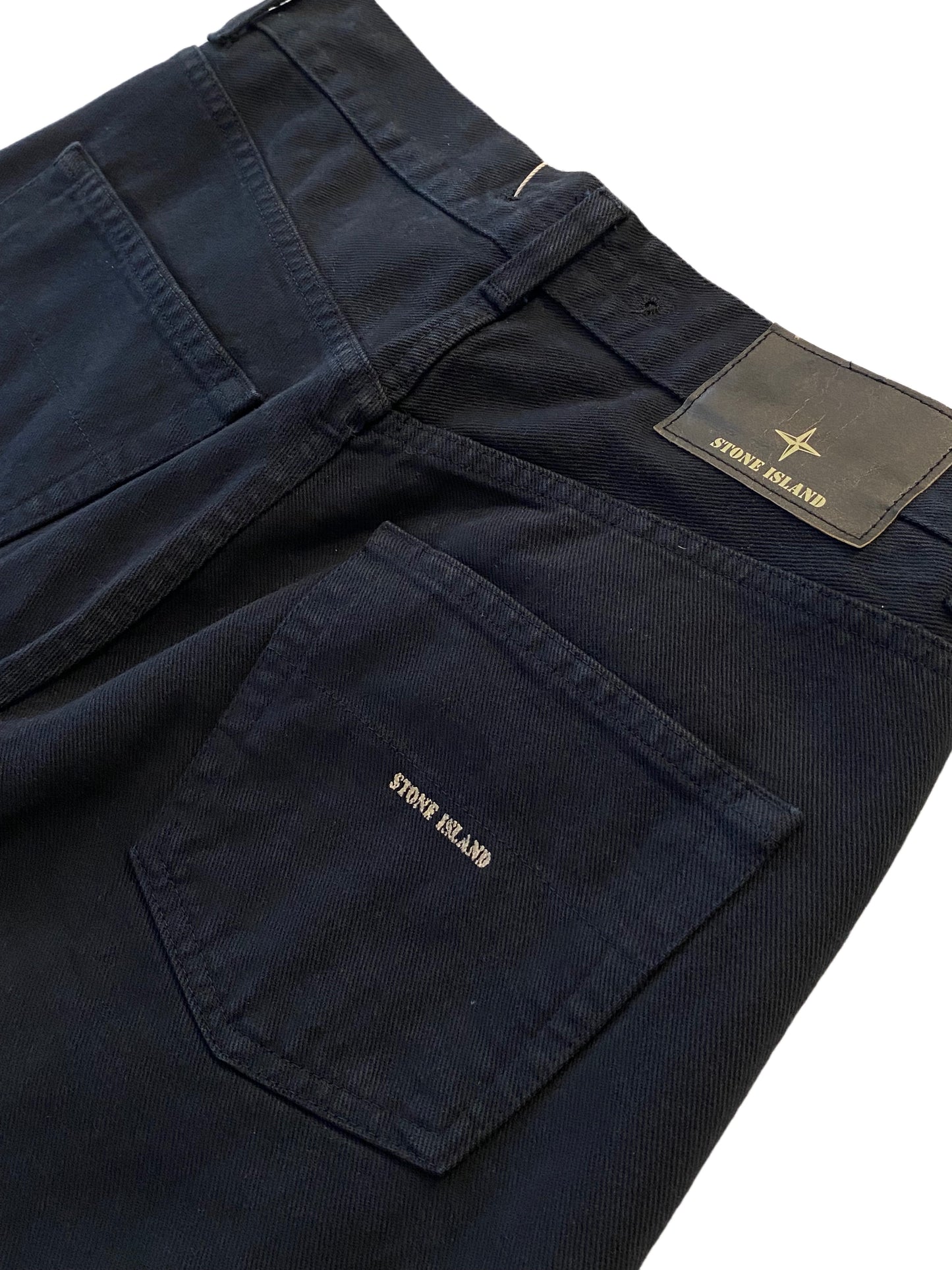 Stone Island Five Pocket Trousers - Navy Blue - Small