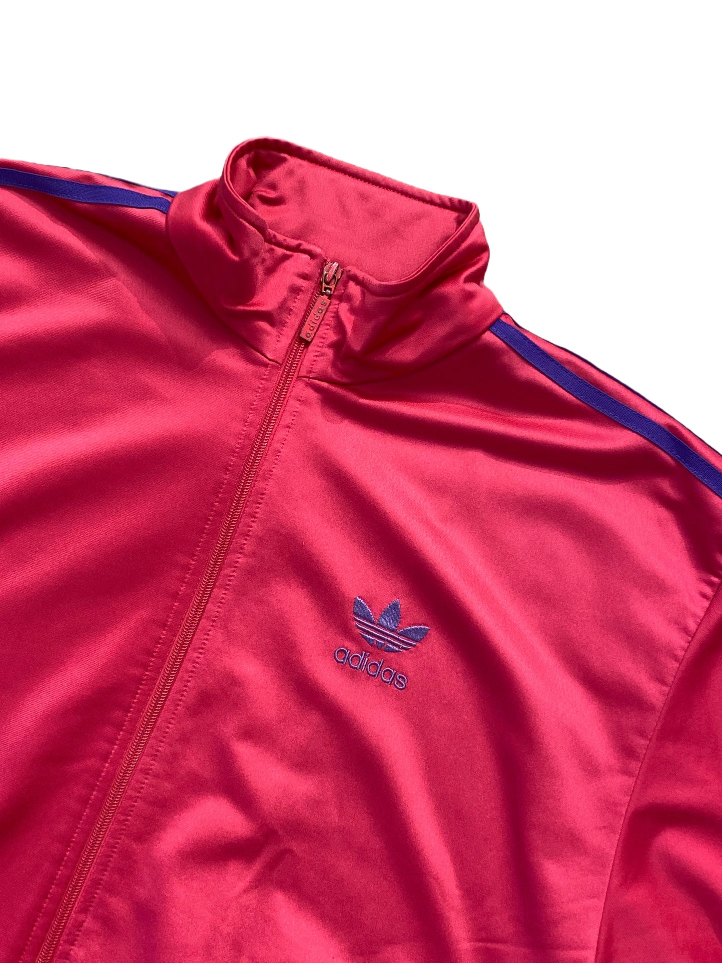 Adidas Vintage Track Jacket - Fucsia - Medium