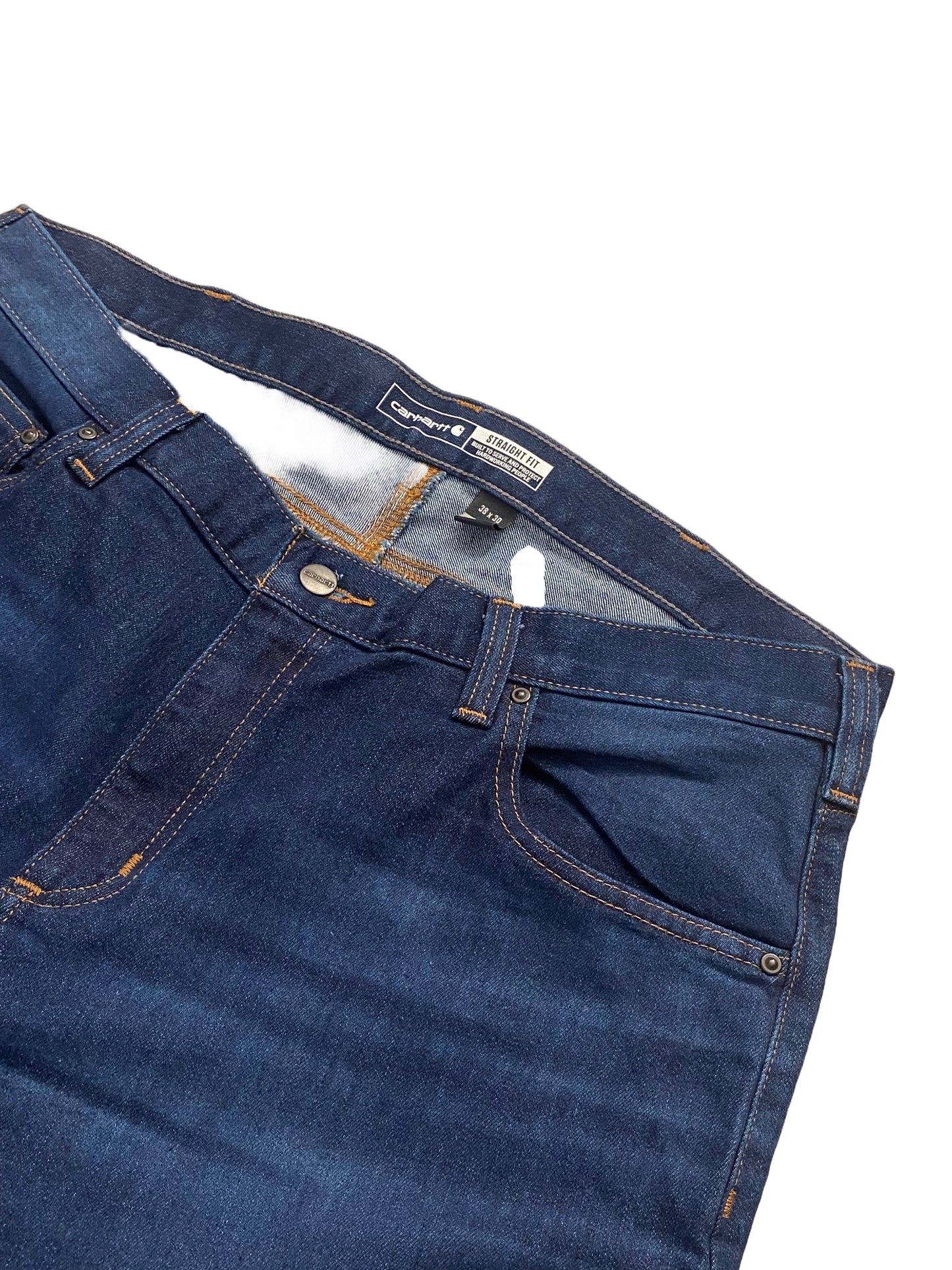 Carhartt Denim Trousers - Denim - Large