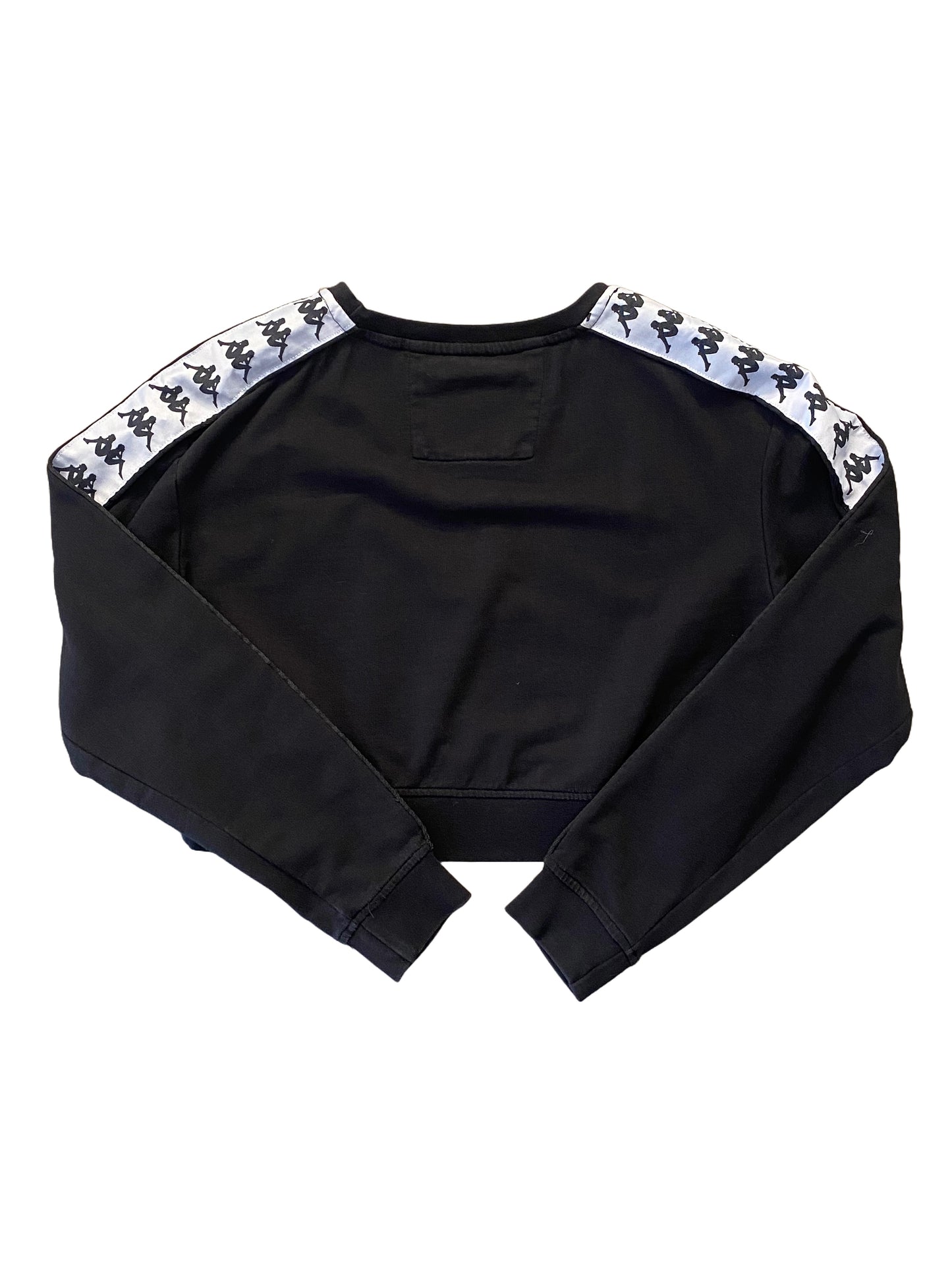Kappa Banda Balzi Crop Sweatshirt - Medium - Black