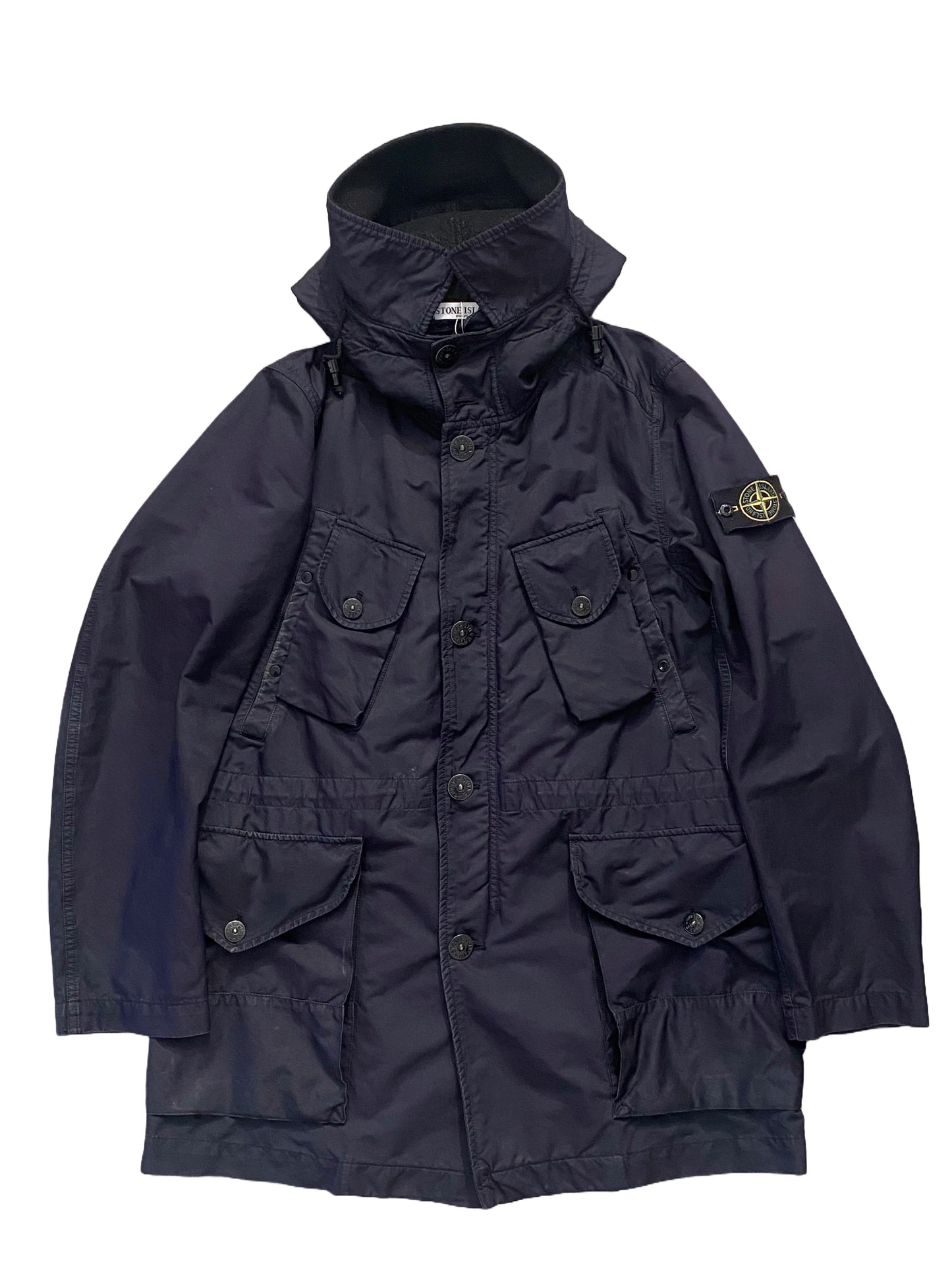 Stone Island A/W 2010 Long Jacket - Navy Blue - Medium