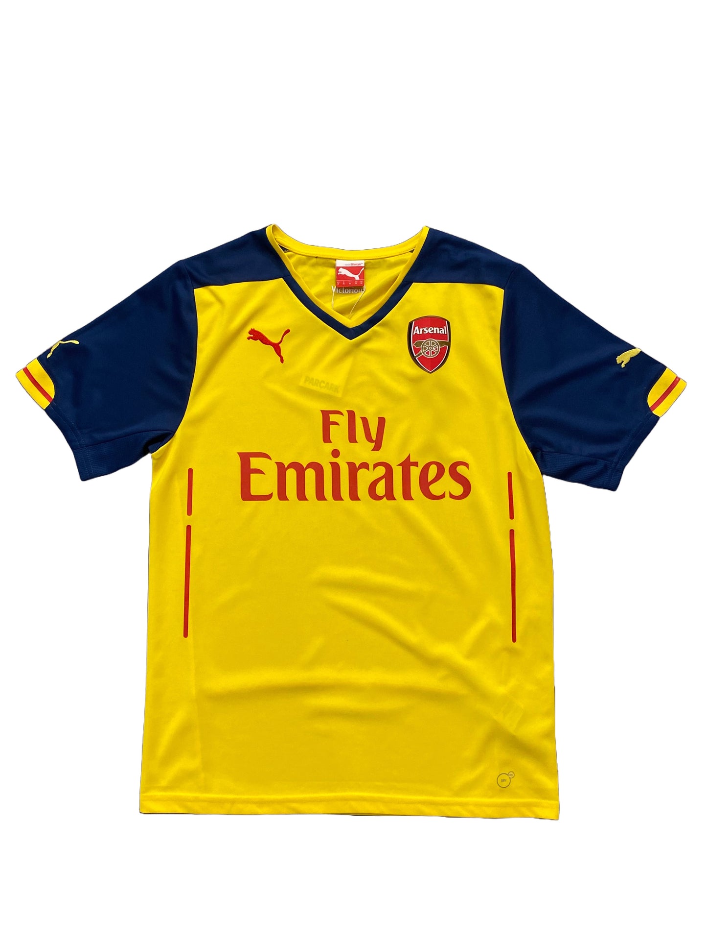Arsenal 2014-15 Football Jersey - Yellow - Medium