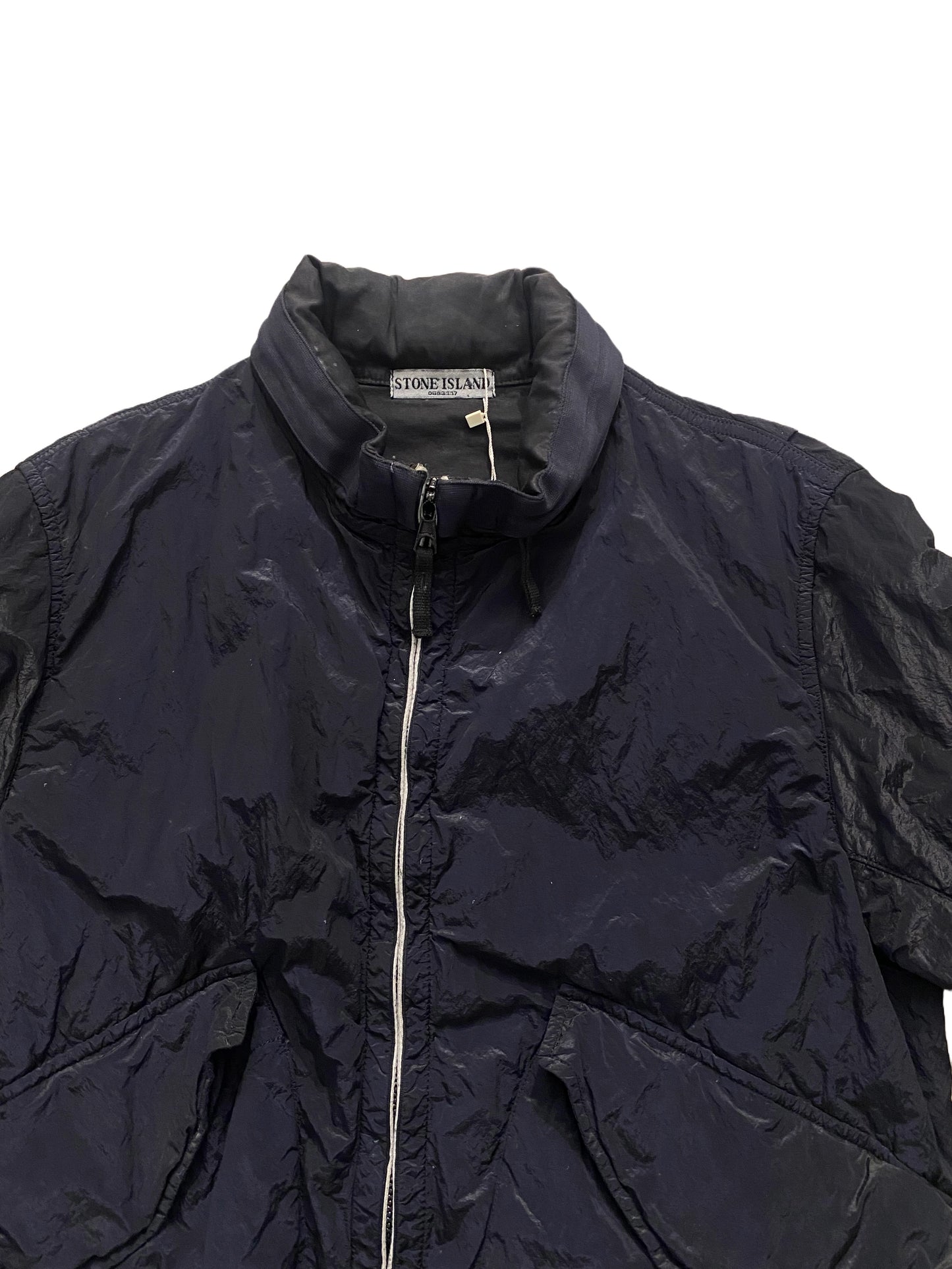 Stone Island Light Bomber Jacket A/W 2007 - Navy Blue - Extra Large