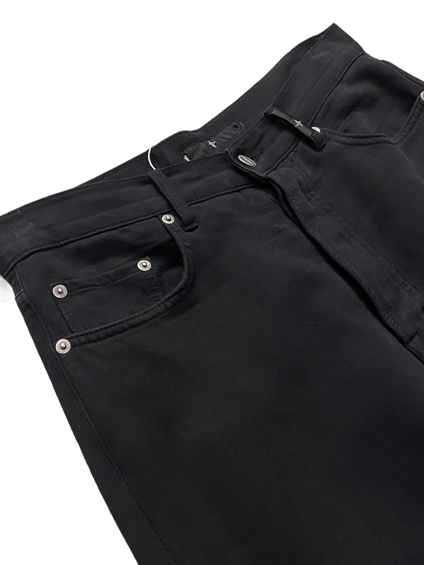 Stone Island Five Pocket Trousers - Black - Extra Small