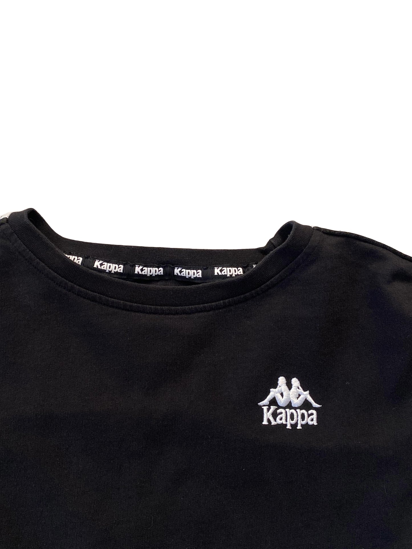 Kappa Banda Balzi Crop Sweatshirt - Medium - Black