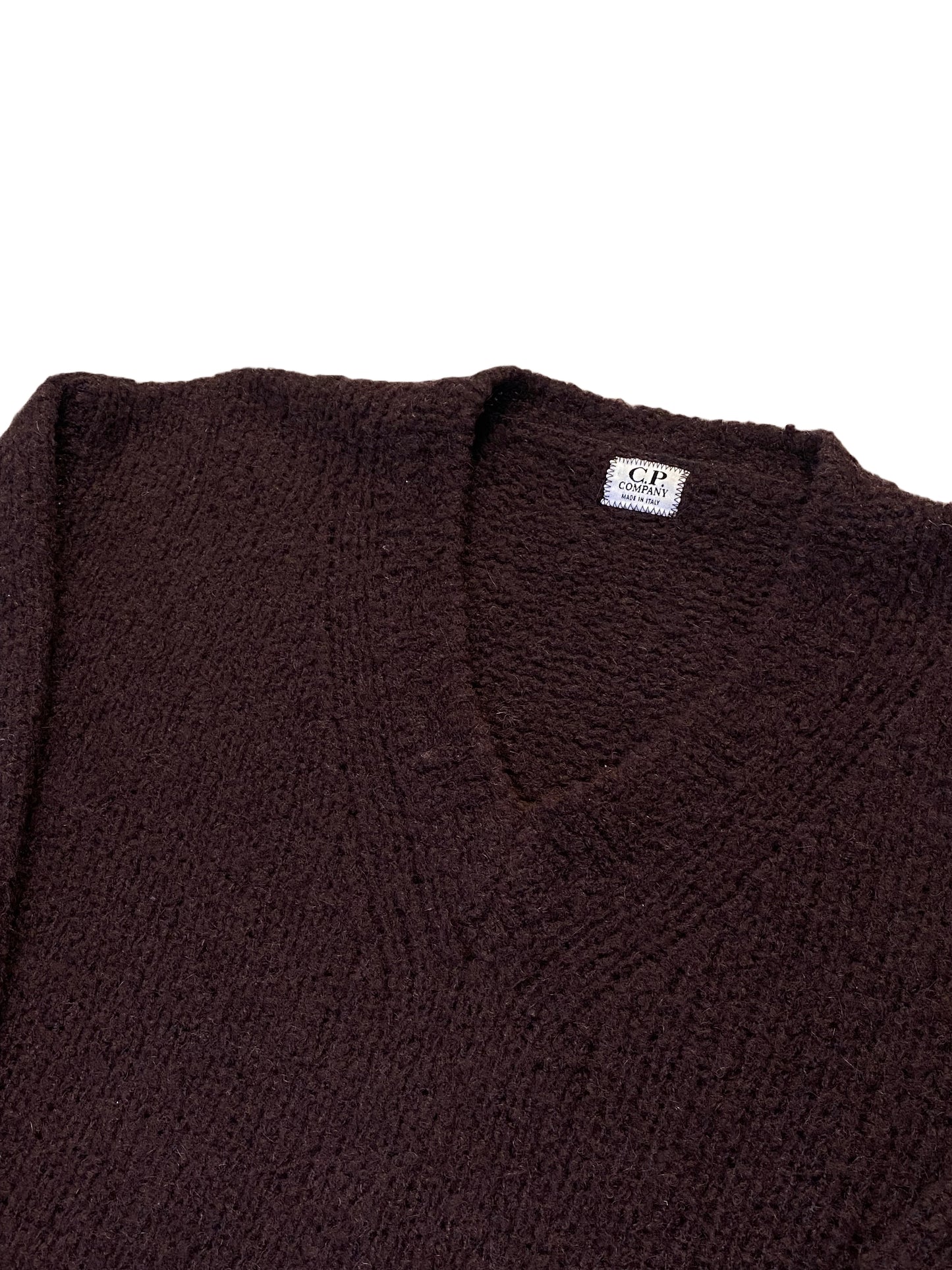 C.P Company Teddy Wool Jumper - Brown - Extra Large