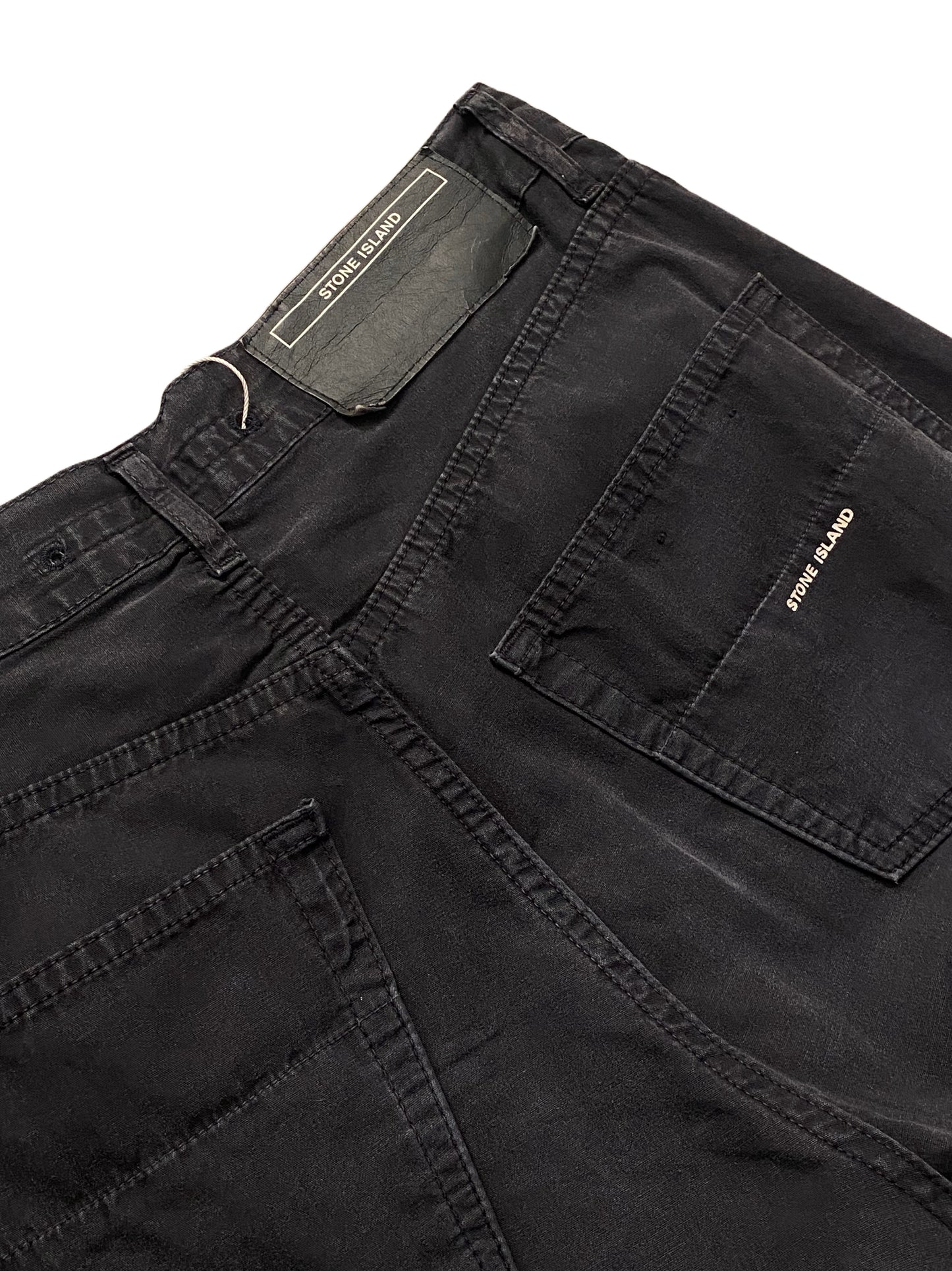 Stone Island Five Pocket Trousers - Black - Small