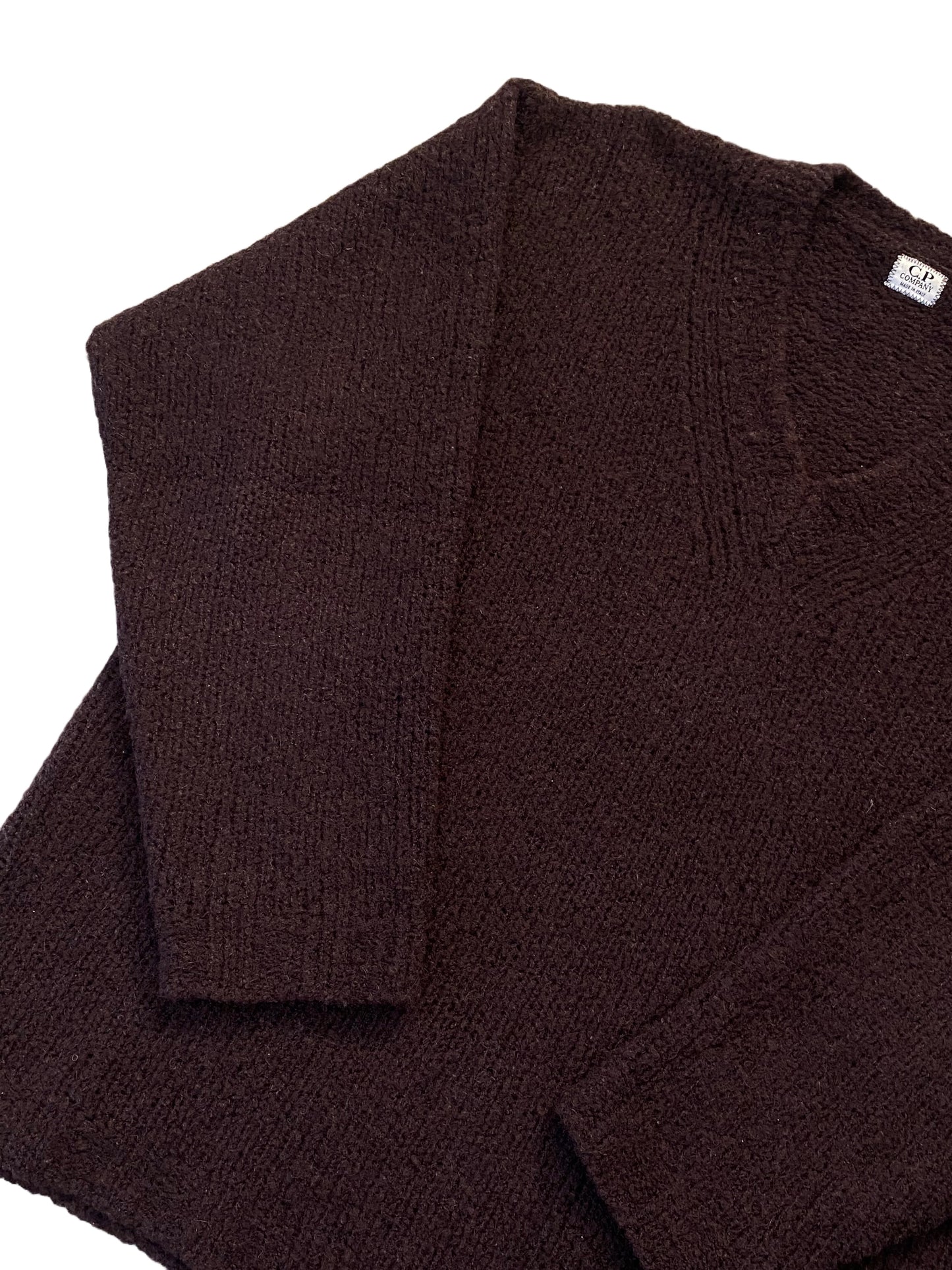 C.P Company Teddy Wool Jumper - Brown - Extra Large
