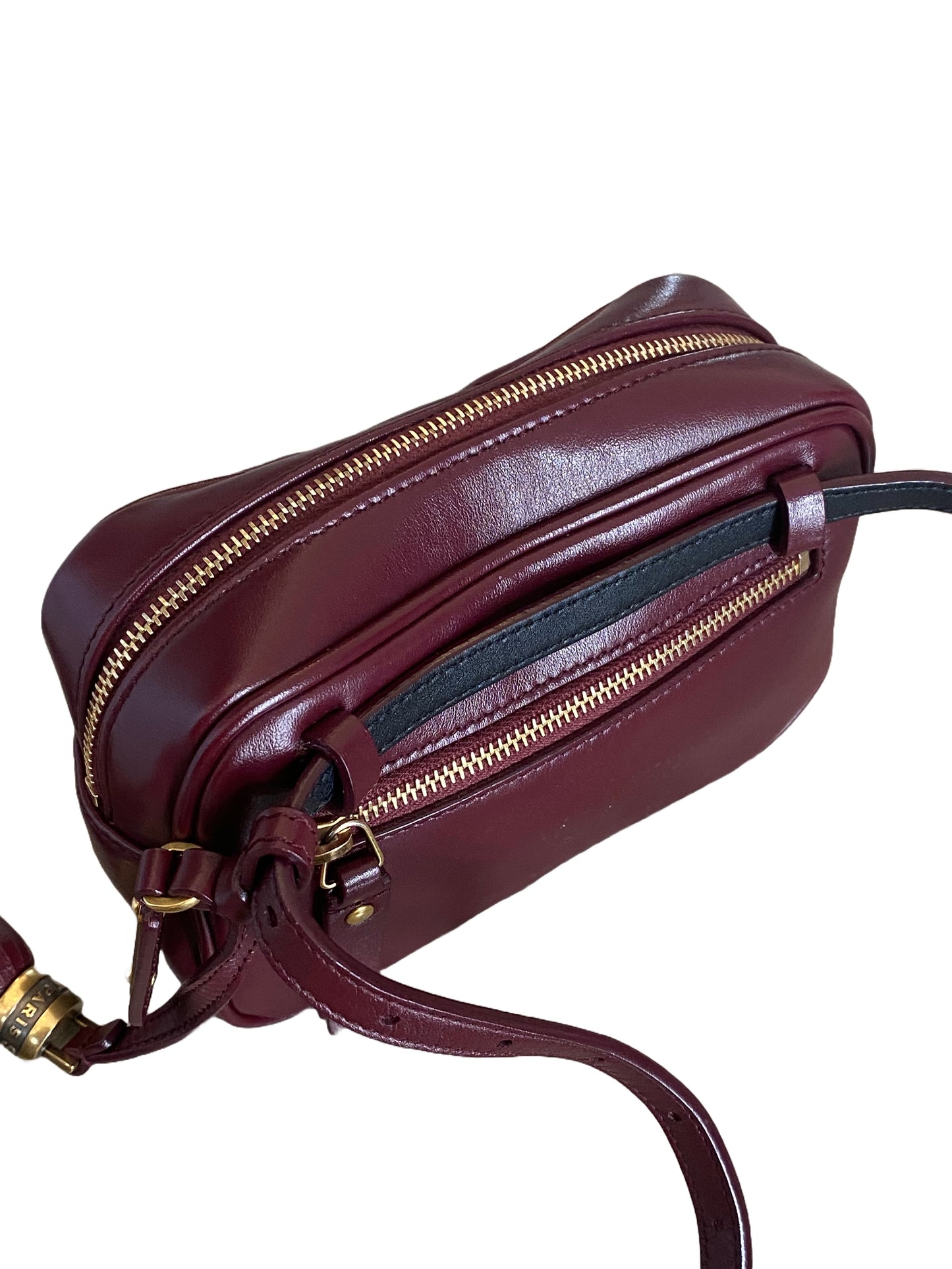 Saint Laurent Lou Camera Bag - Burgundy