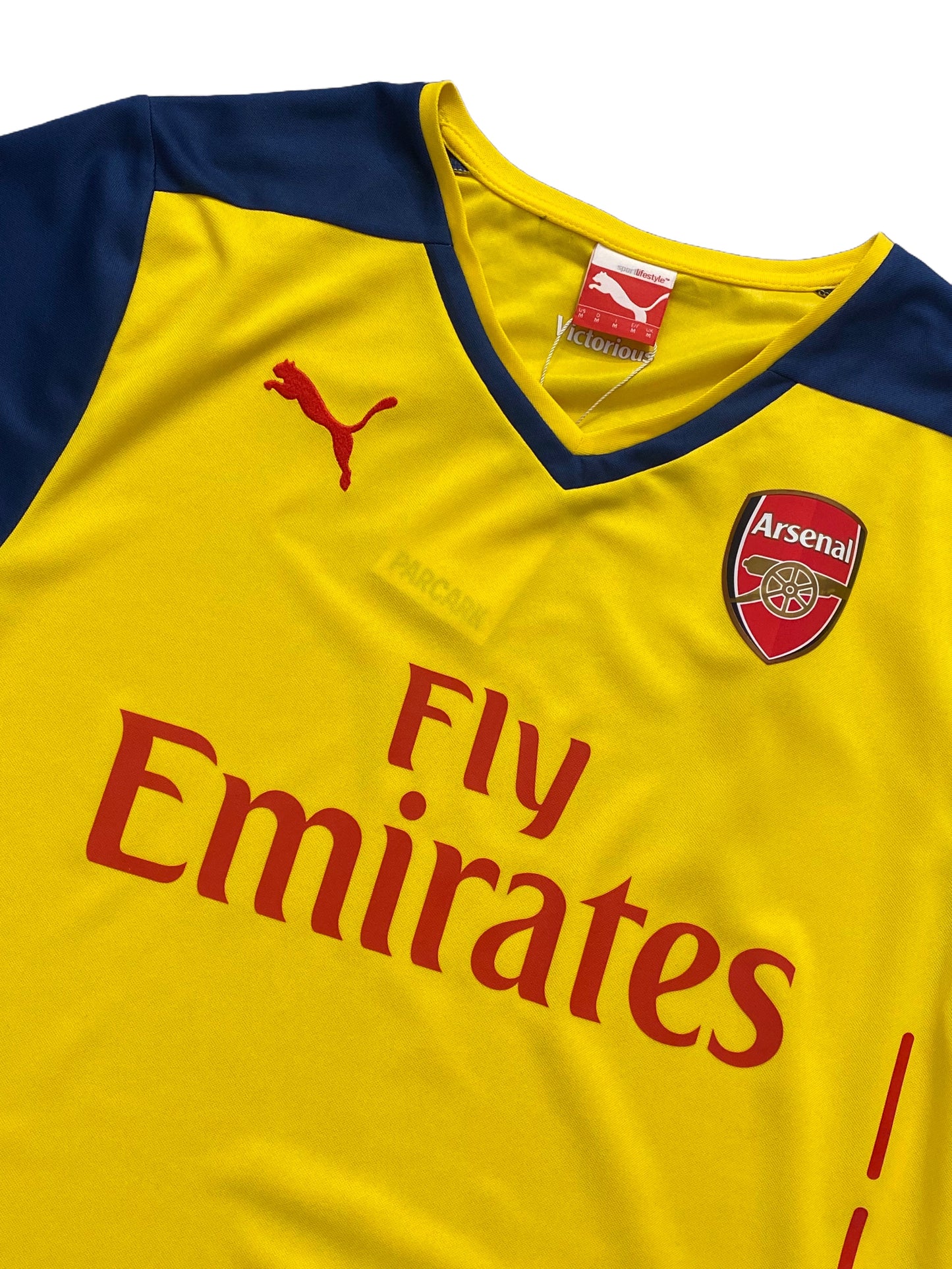 Arsenal 2014-15 Football Jersey - Yellow - Medium
