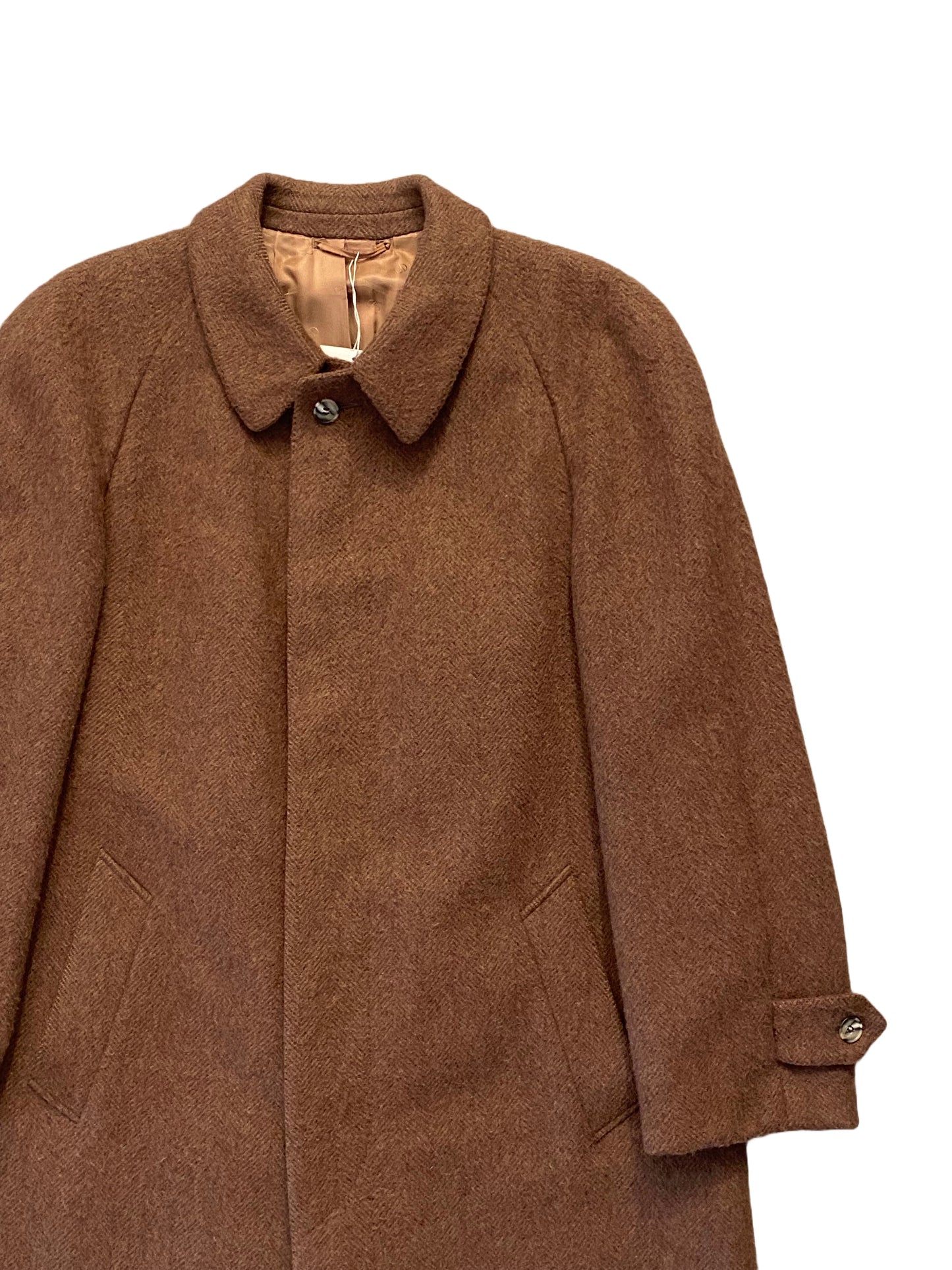 Dior Wool Coat - Brown - Extra Large