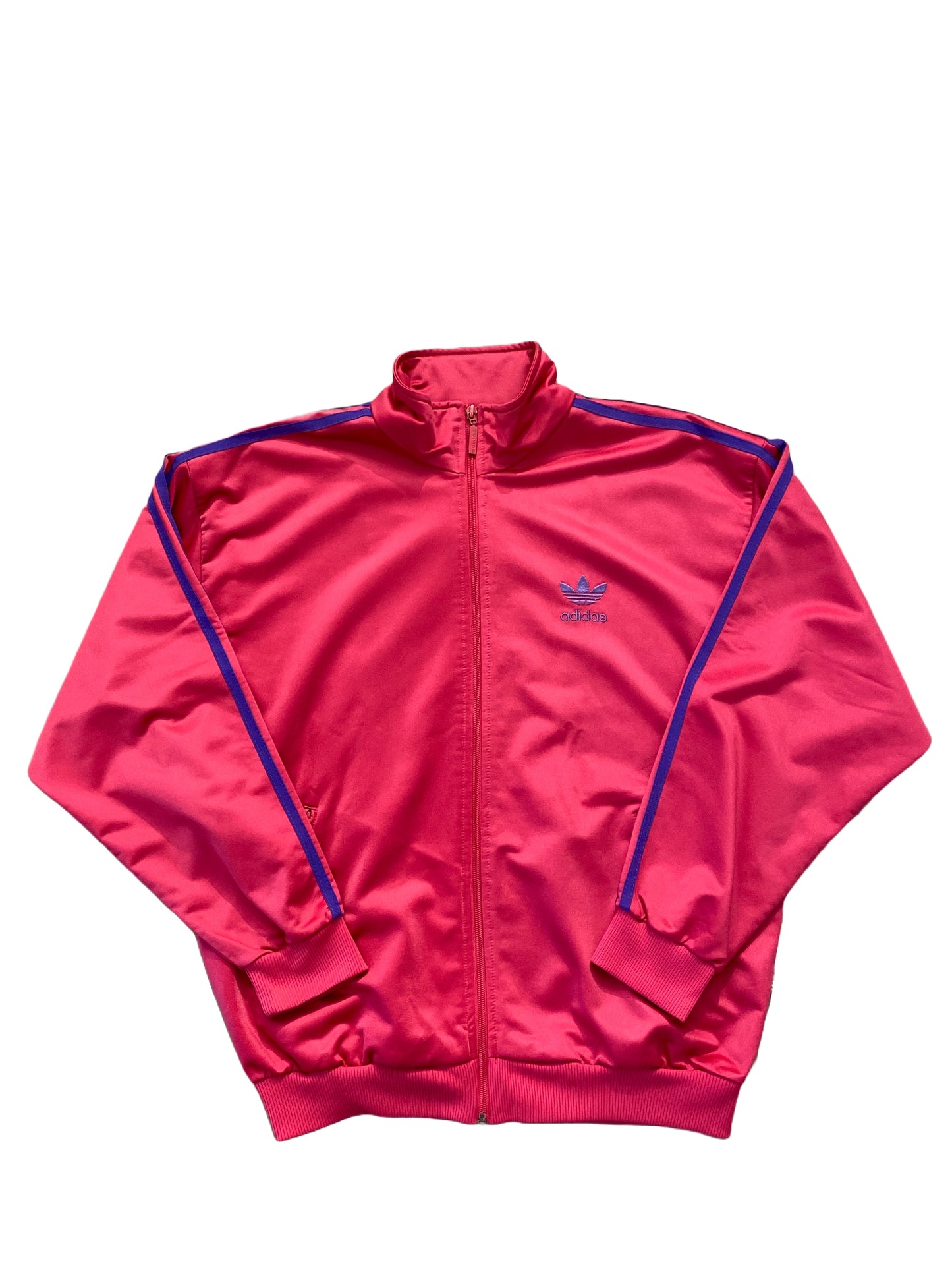 Adidas Vintage Track Jacket - Fucsia - Medium