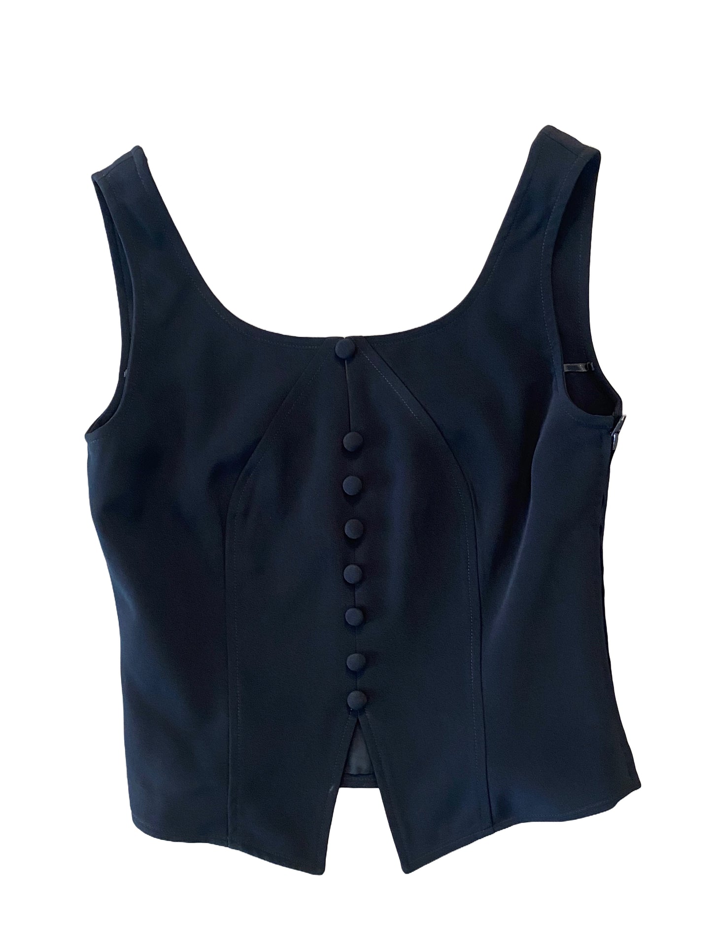 Curated Vintage Top - Black - Medium