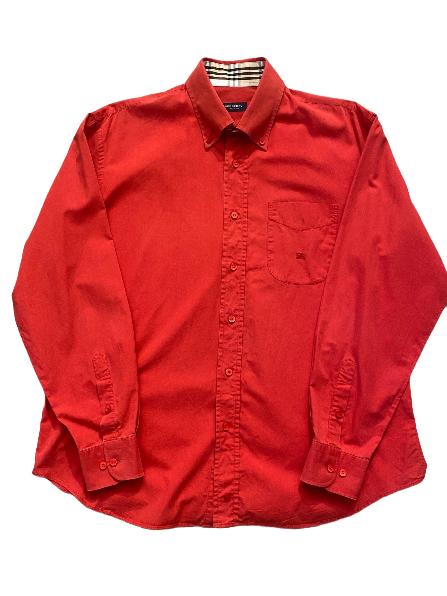 Burberry Shirt - Red - Extra Large