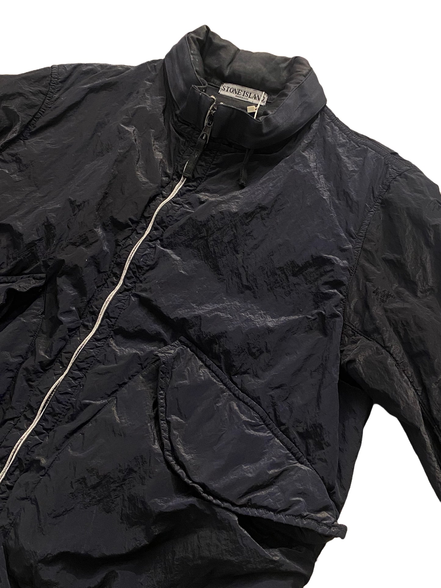 Stone Island Light Bomber Jacket A/W 2007 - Navy Blue - Extra Large