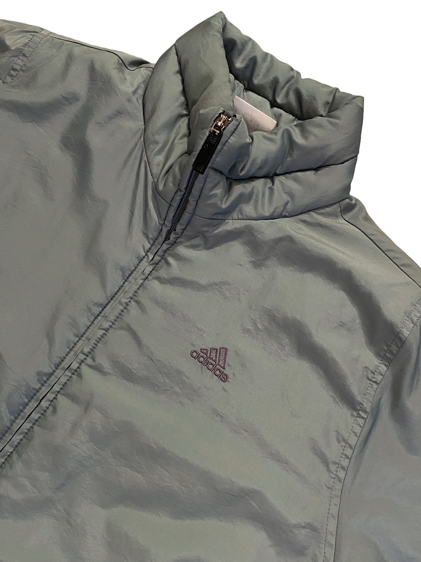 Adidas Long Puffer Jacket - Light Khaki - Medium
