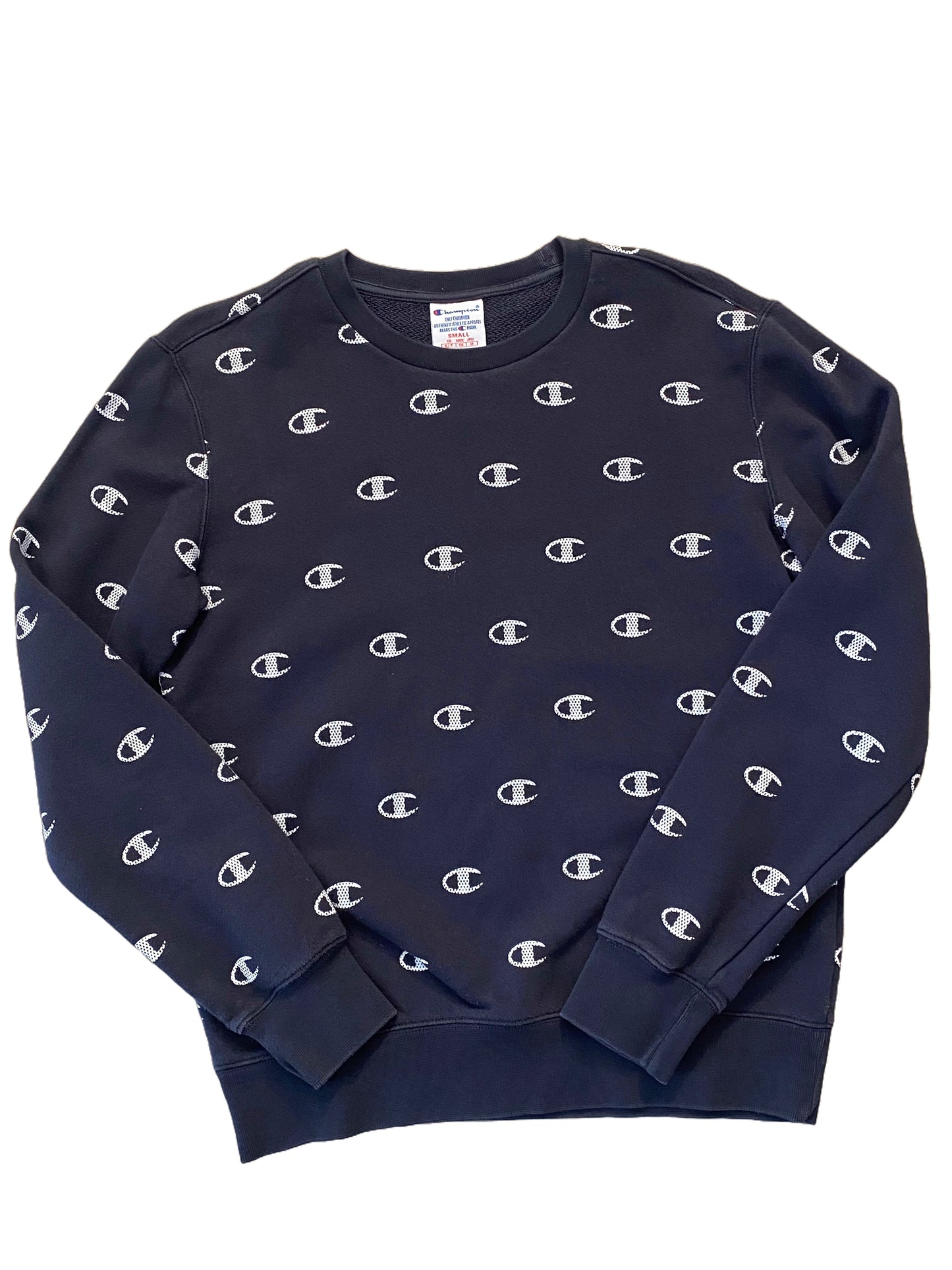 Champion Sweatshirt - Navy Blue - Small