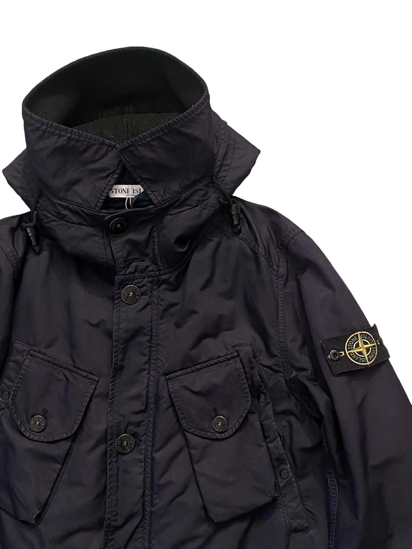 Stone Island A/W 2010 Long Jacket - Navy Blue - Medium