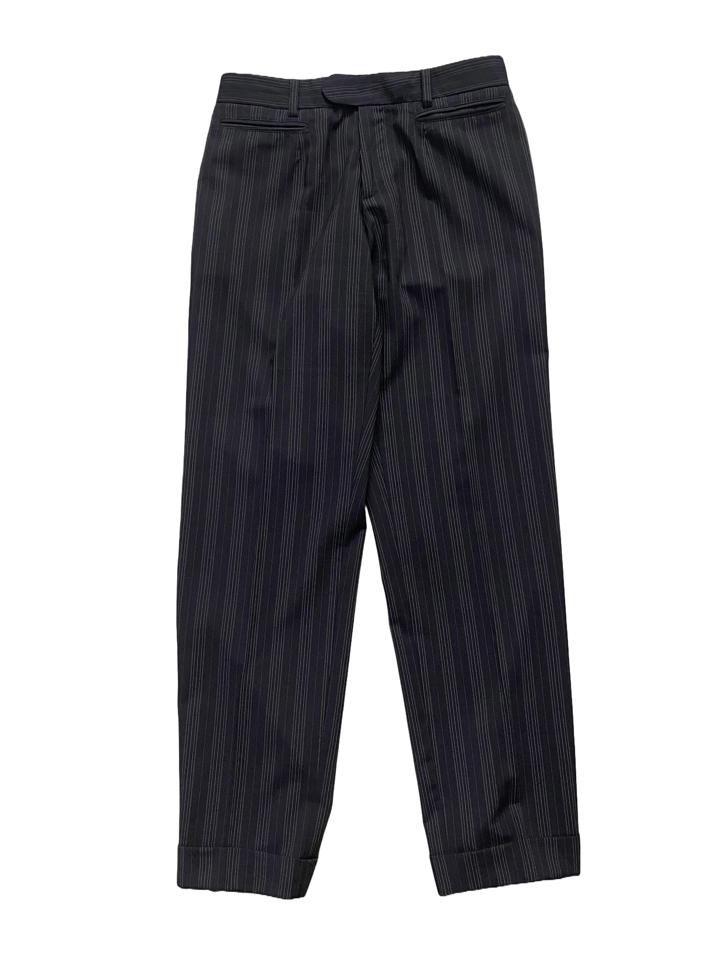 Dolce & Gabbana Pin Stripe Suit - Navy Blue - Medium