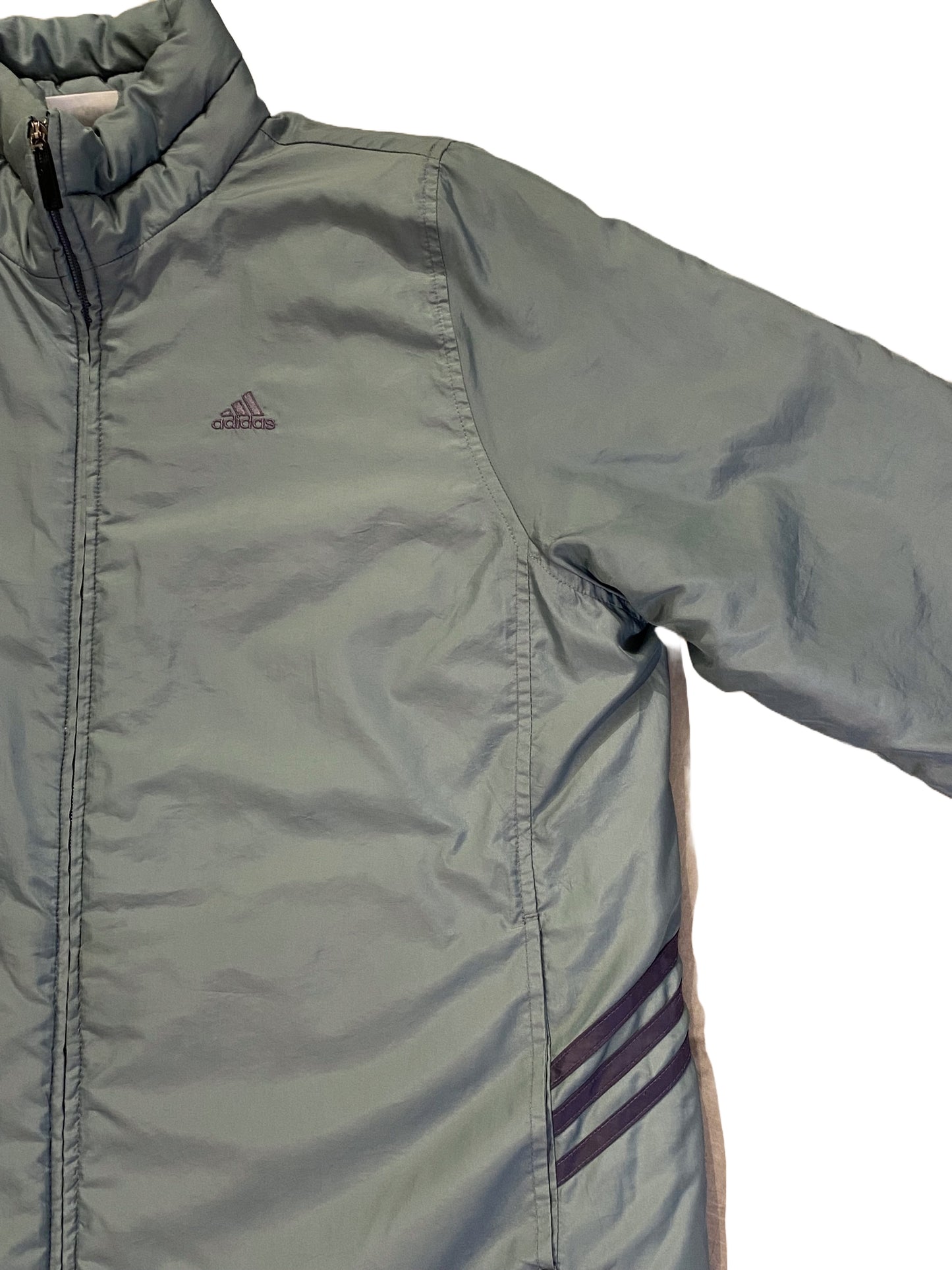 Adidas Long Puffer Jacket - Light Khaki - Medium
