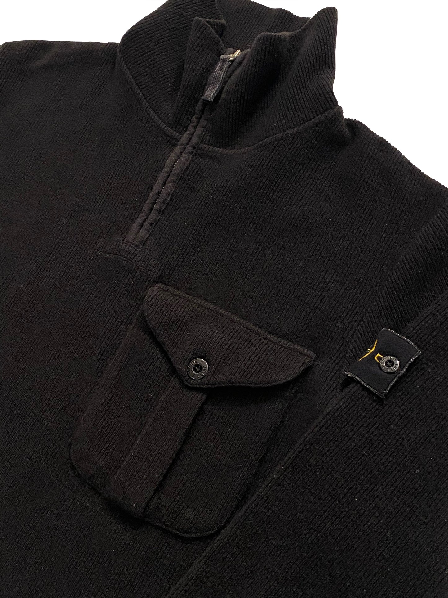 Stone Island Early 90´s Vintage Knit - Black - Small