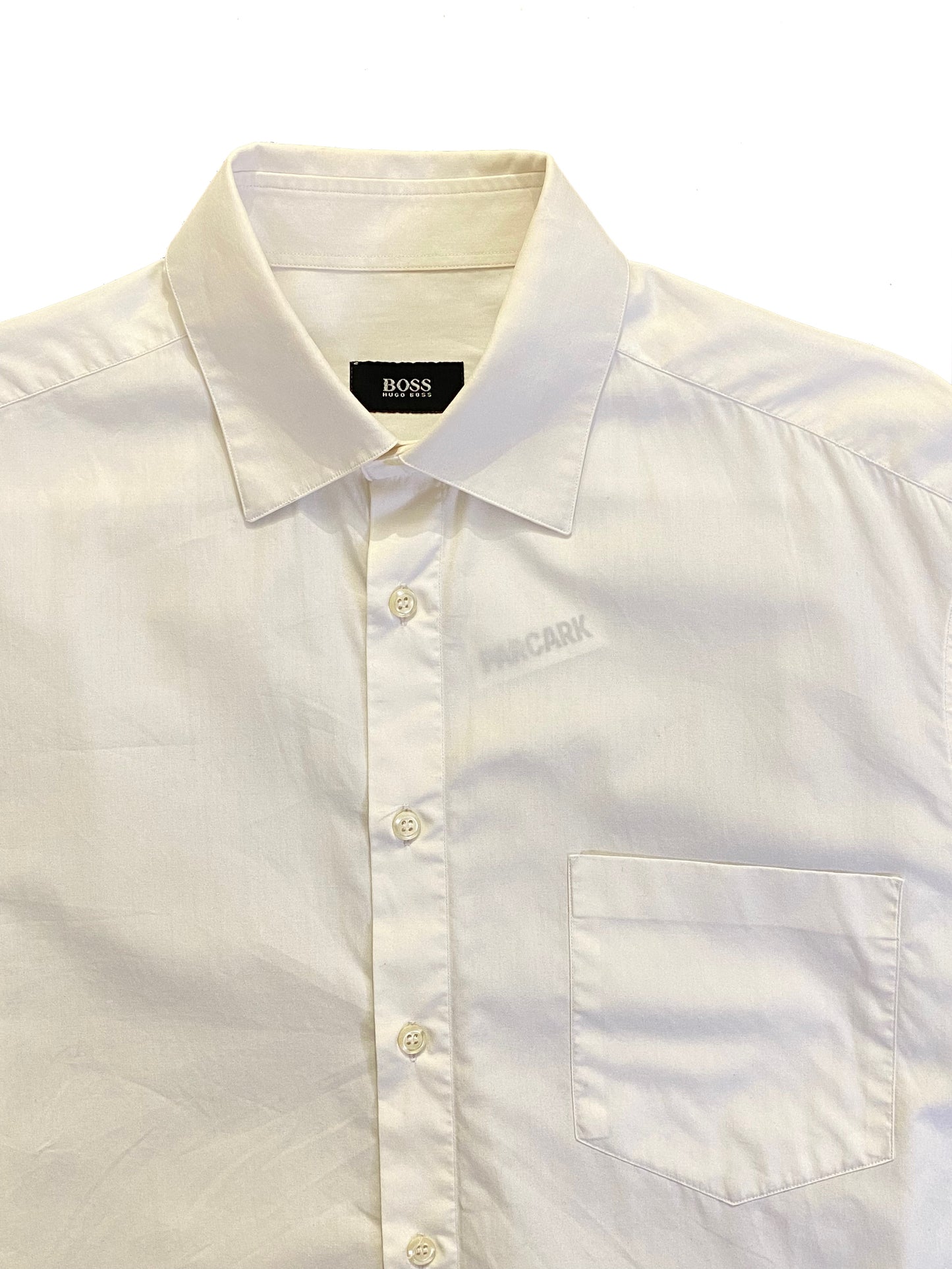 Hugo Boss Plain Shirt - White - Large