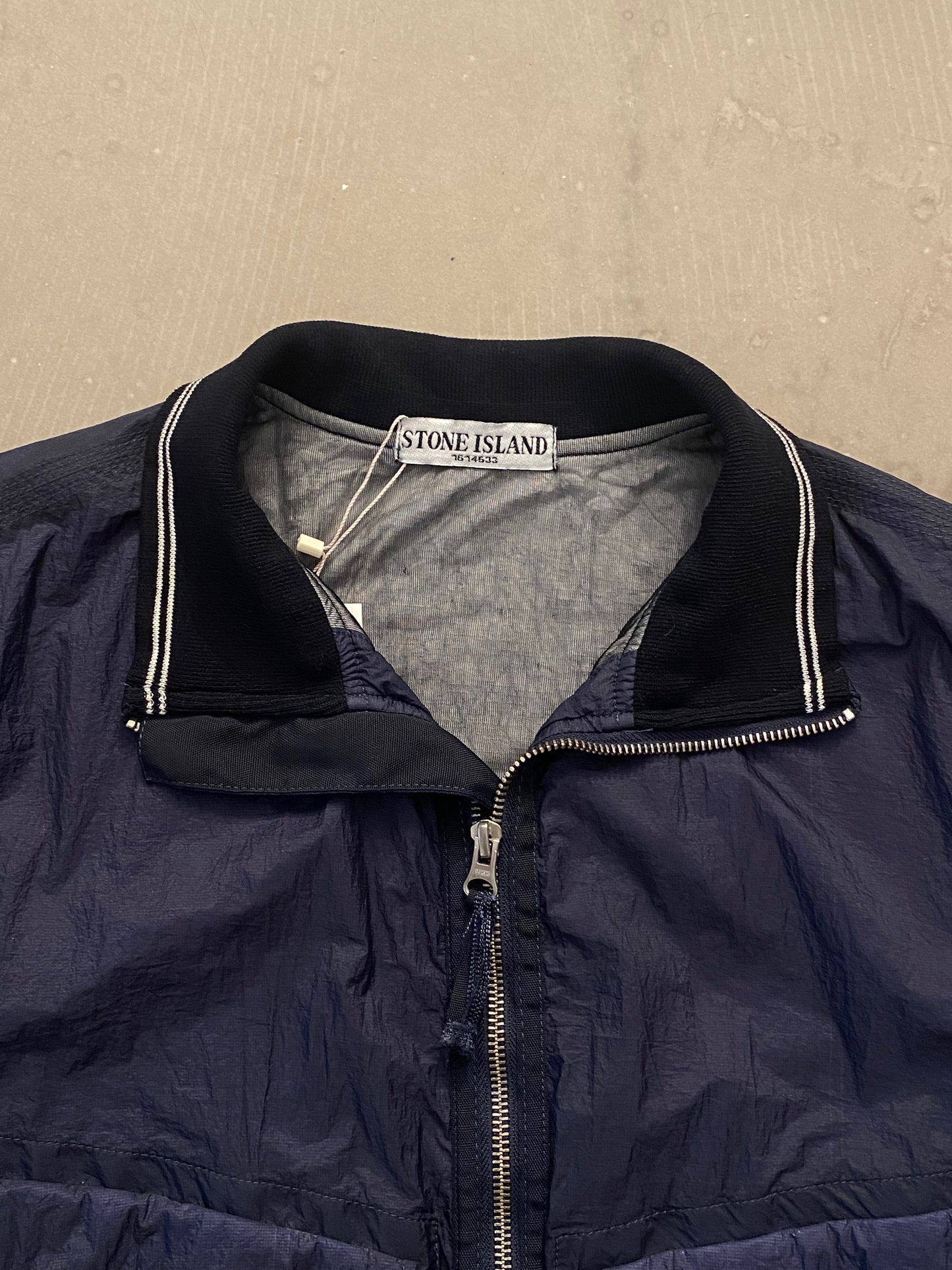 Stone Island Light Bomber Jacket - Navy Blue - Small