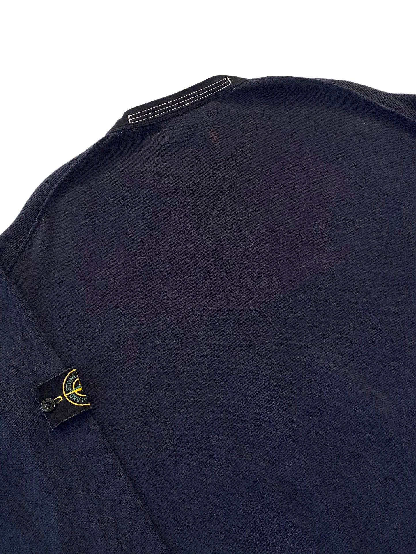 Stone Island Cotton Knitwear - Navy Blue - Extra Large