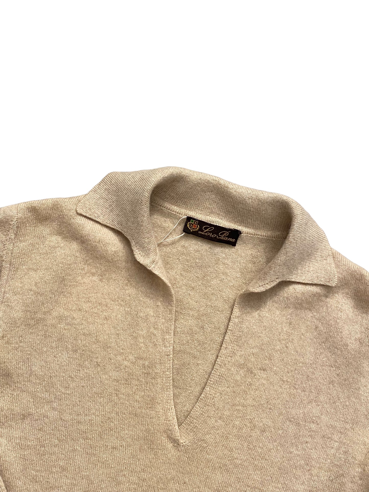 Loro Piana Cashmere Top - Beige - Small