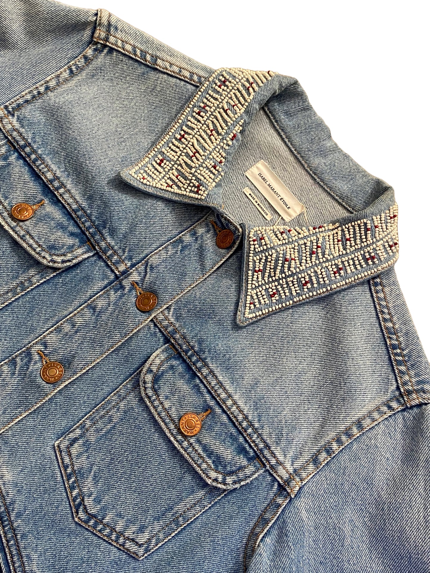 Isabel Marant Etoile Denim Jacket - Blue Denim - 40/Medium