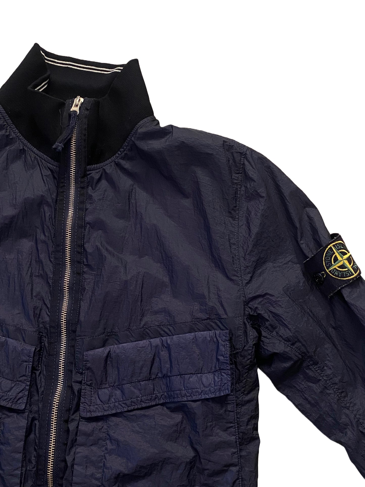 Stone Island Light Bomber Jacket - Navy Blue - Small